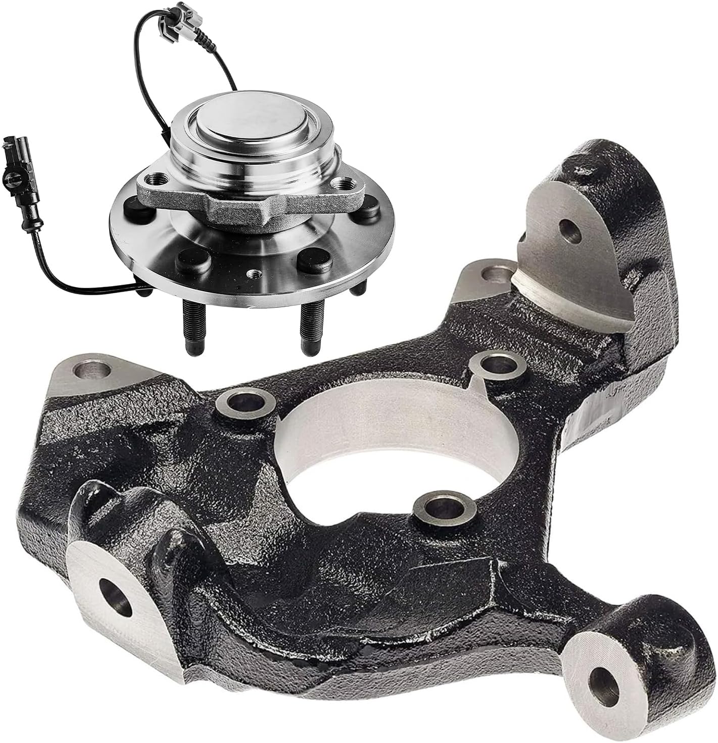 Front Driver Side Steering Knuckle and Wheel Hub Bearing Kit