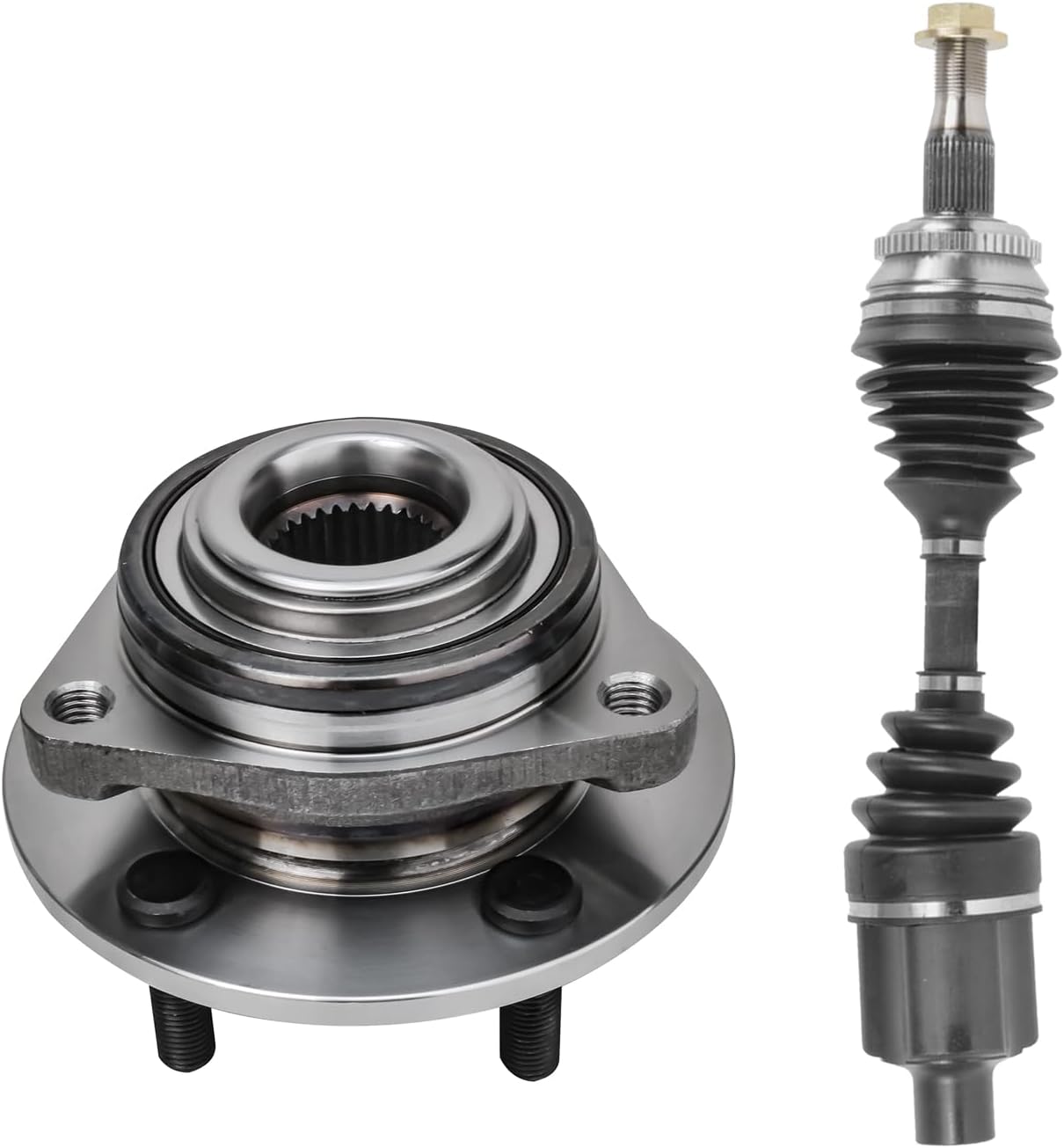 Front Right CV Axle Wheel Hub and Bearing Kit