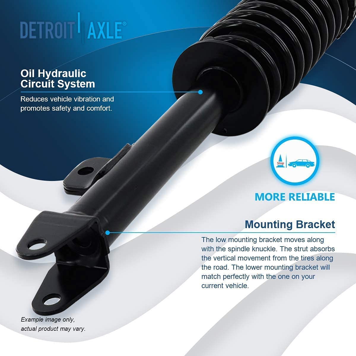 2007 Chrysler 300 - Detroit Axle Dodge Front and Rear Suspension Kit | 30RPSW1700509 - 21
