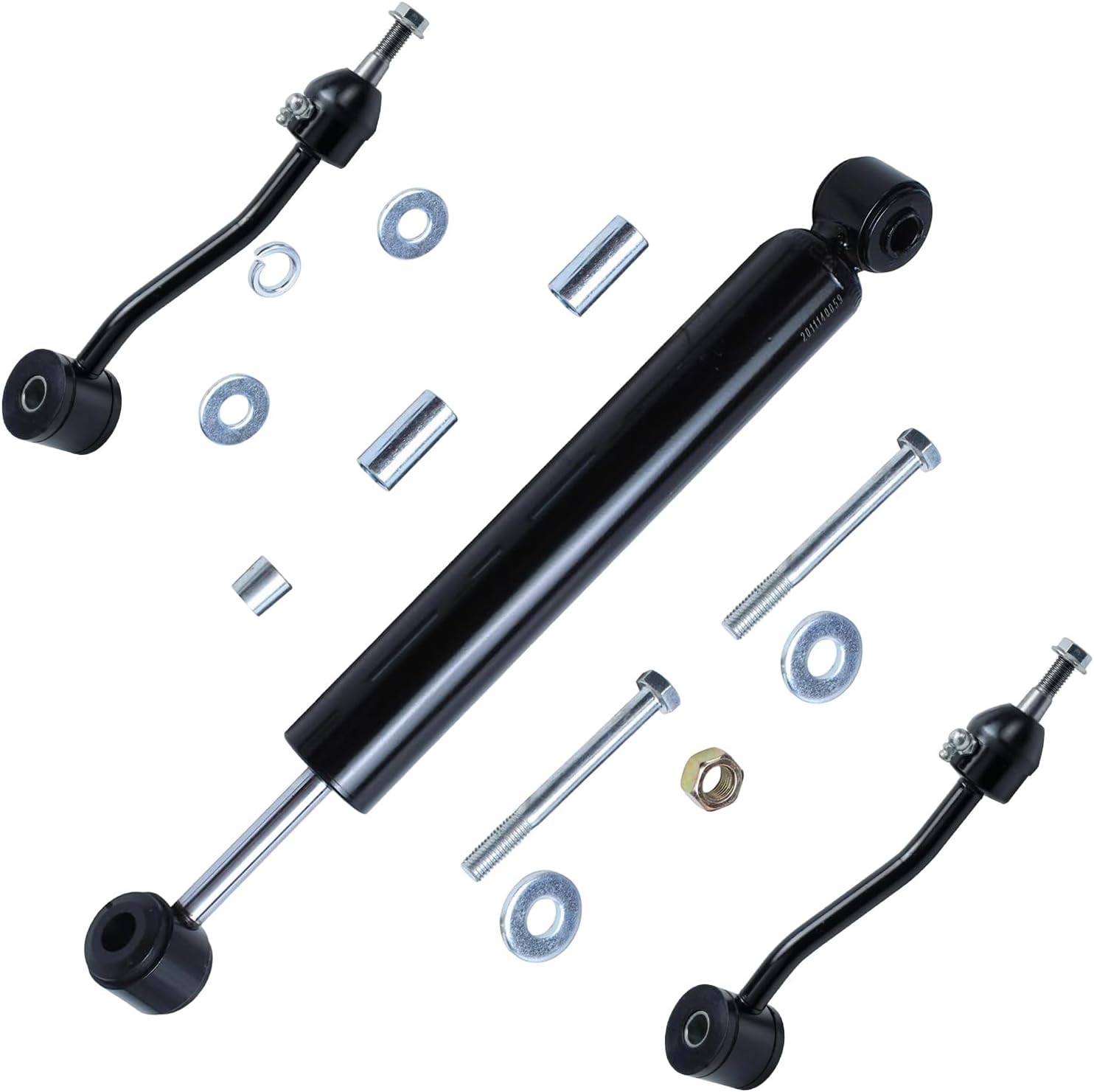 Front Steering Damper Shock Sway Bar Links Suspension Kit