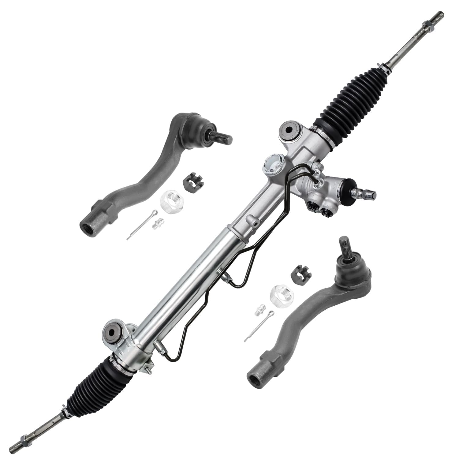 Power Steering Rack and Pinion Outer Tie Rods Suspension Kit