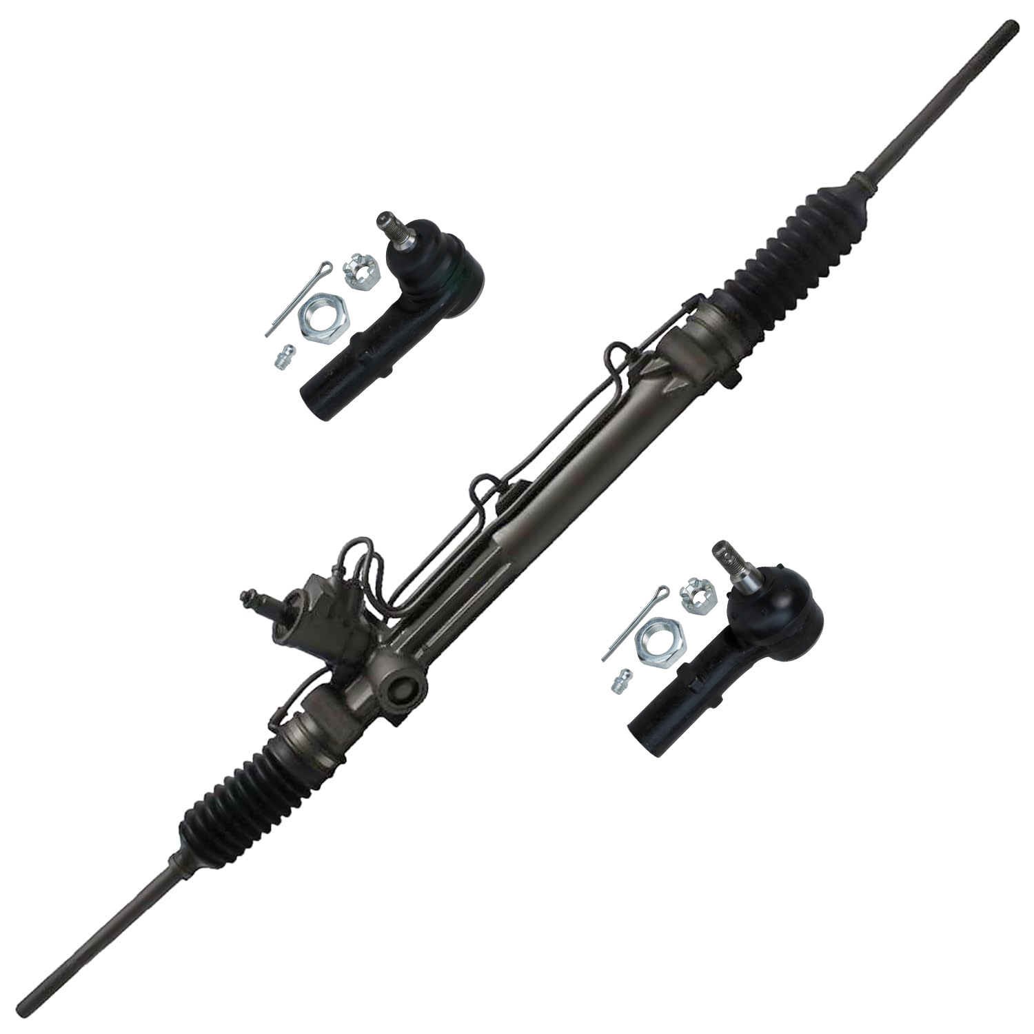 Power Steering Rack and Pinion Outer Tie Rods Suspension Kit