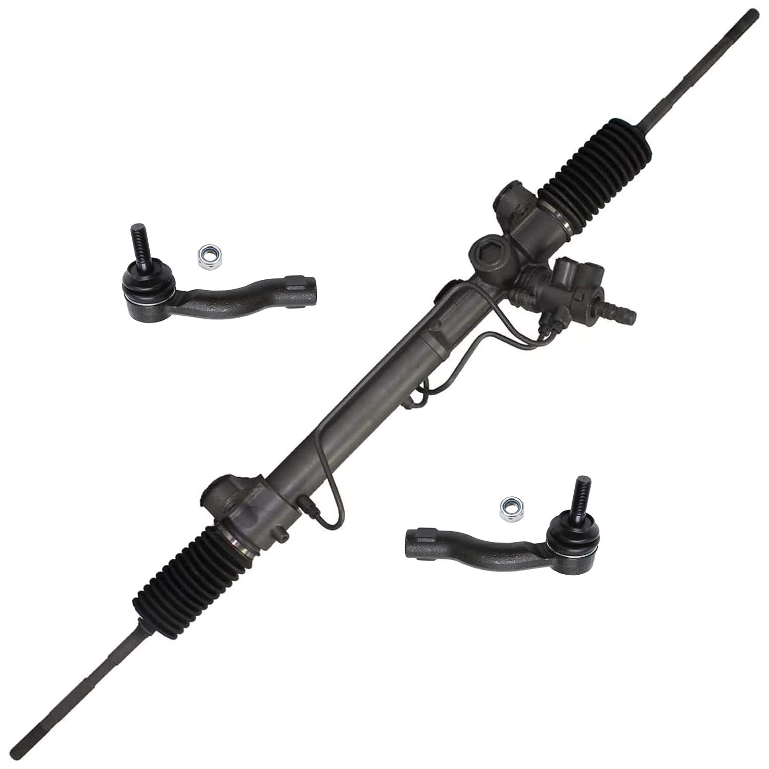 Power Steering Rack and Pinion Outer Tie Rods Suspension Kit