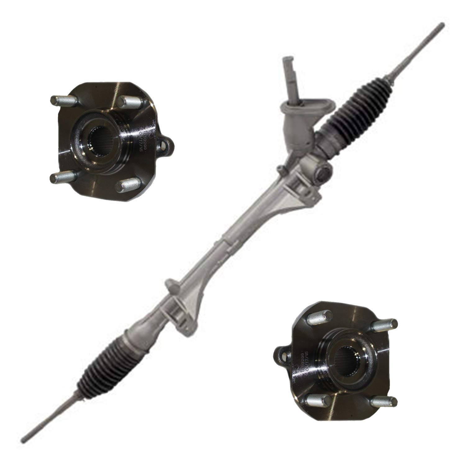 Front Electric Steering Rack and Pinion Wheel Hub and Bearings Kit