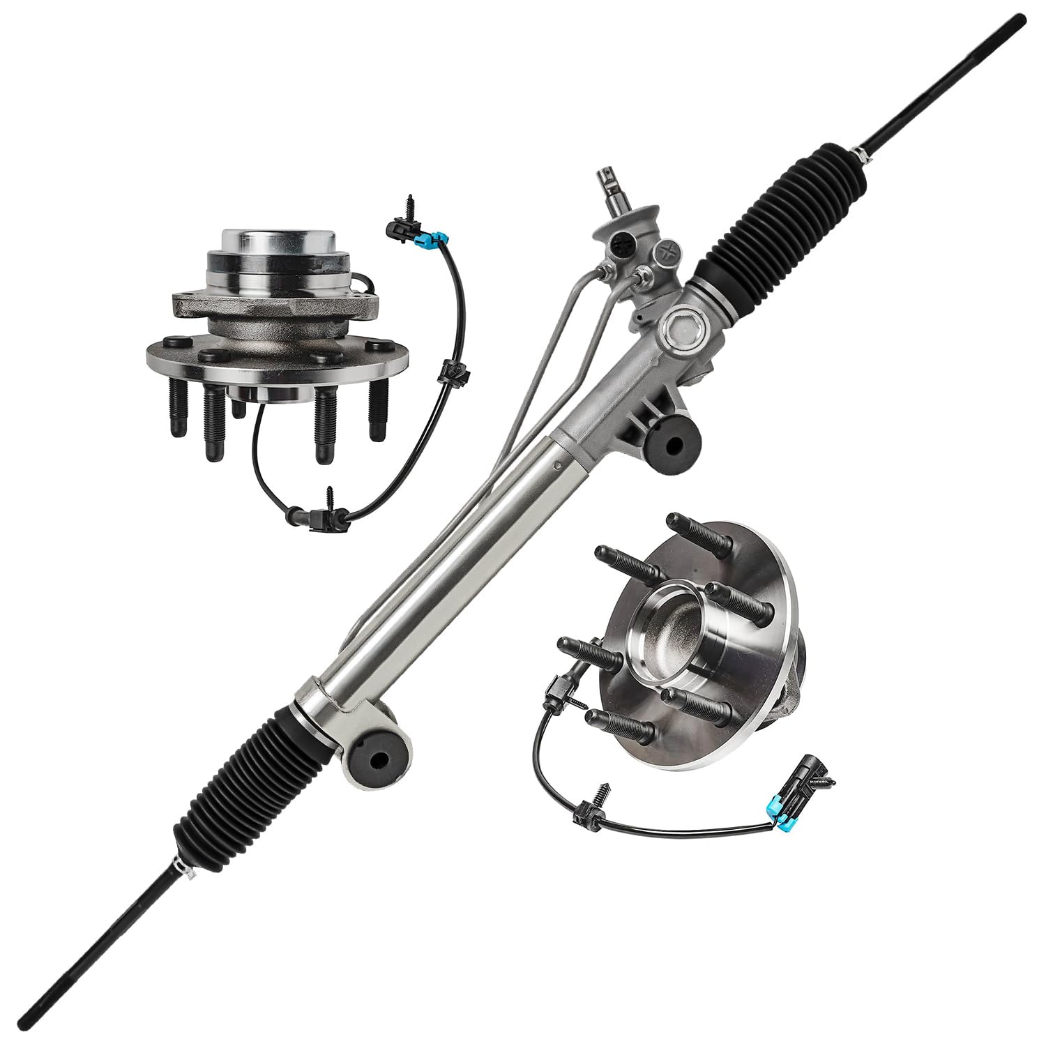Power Steering Rack and Pinion Wheel Hub and Bearings Kit