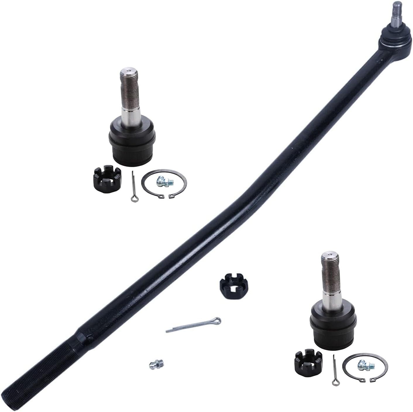 Front Right Inner Drag Link Upper Ball Joints Suspension Kit