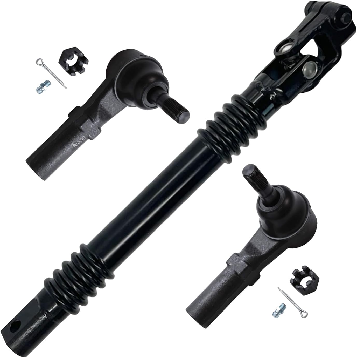 Lower Intermediate Steering Shaft Outer Tie Rods Suspension Kit