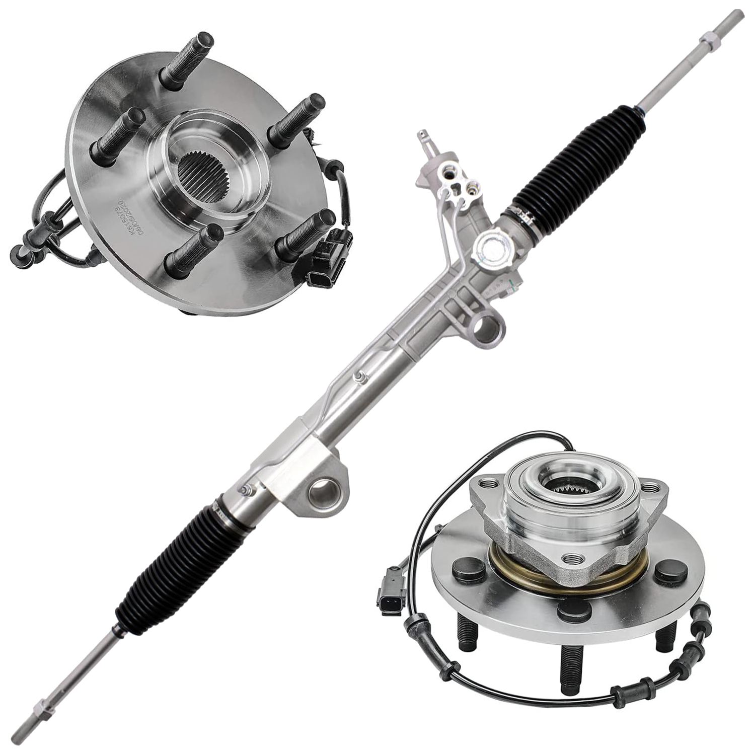 Power Steering Rack and Pinion Wheel Hub and Bearings Kit