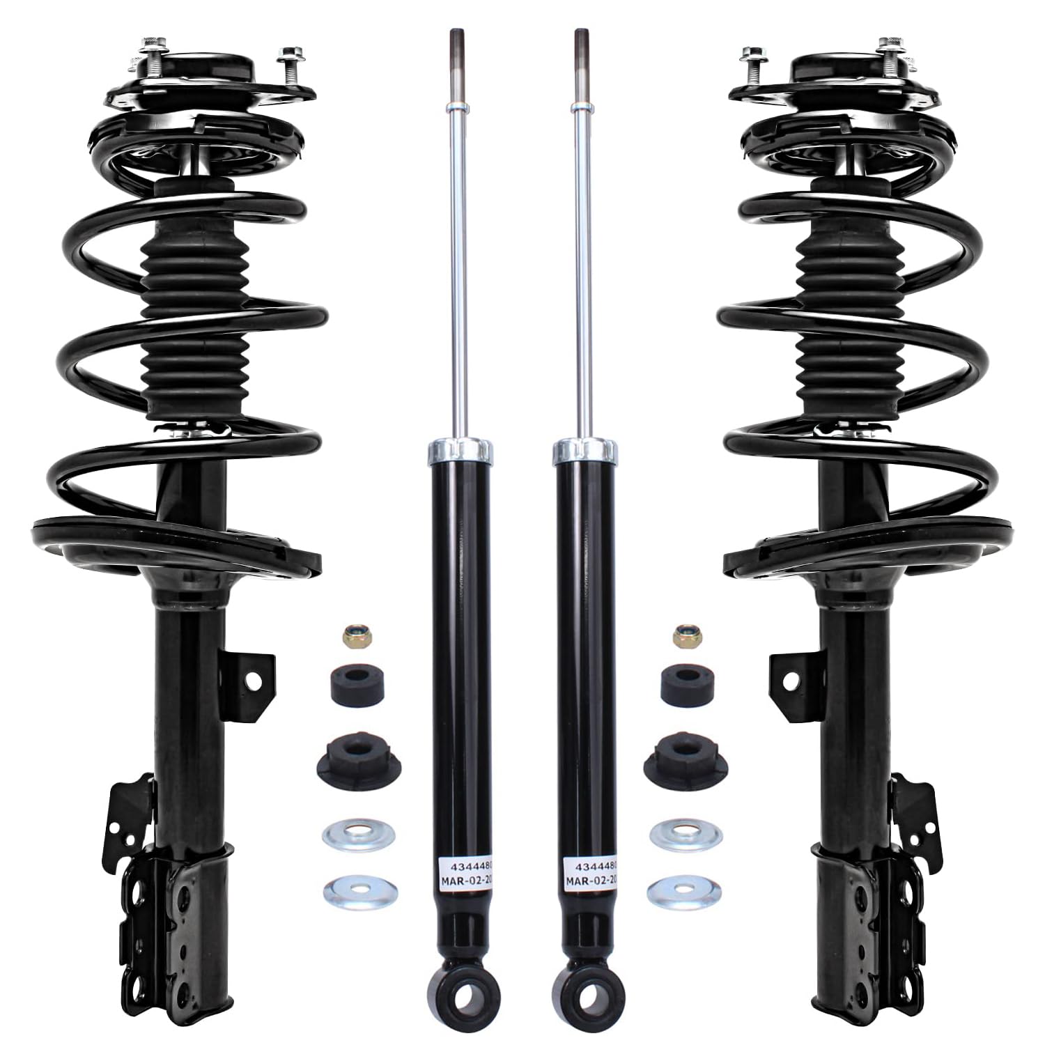 4pc Front Struts Rear Shocks Suspension Kit