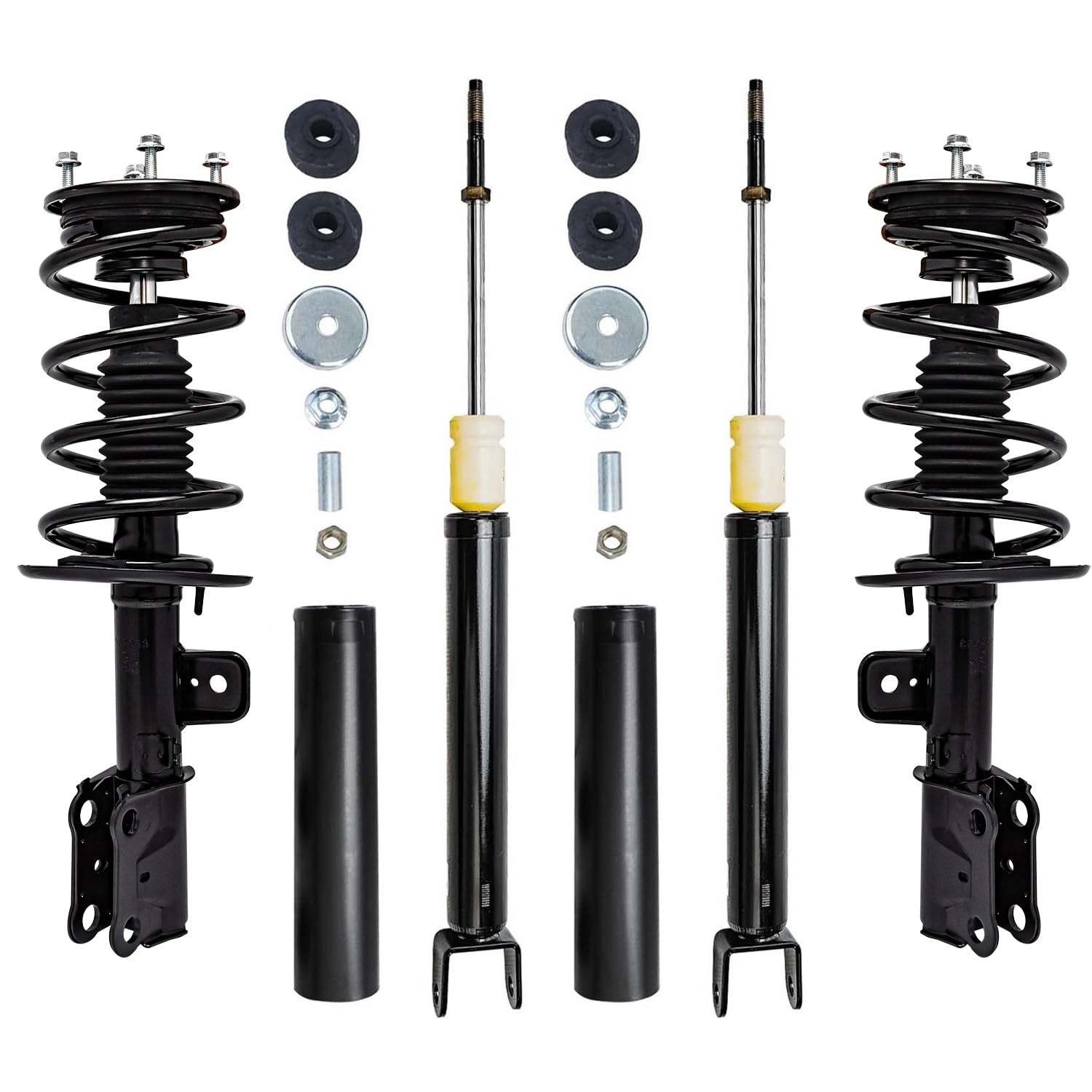 4pc Front Struts Rear Shocks Suspension Kit