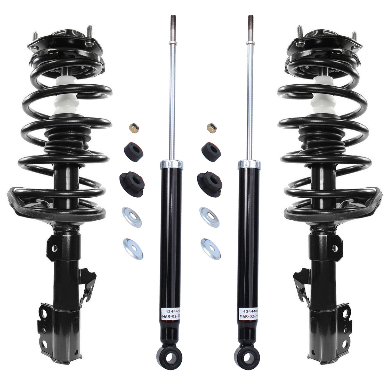 4pc Front Struts Rear Shocks Suspension Kit