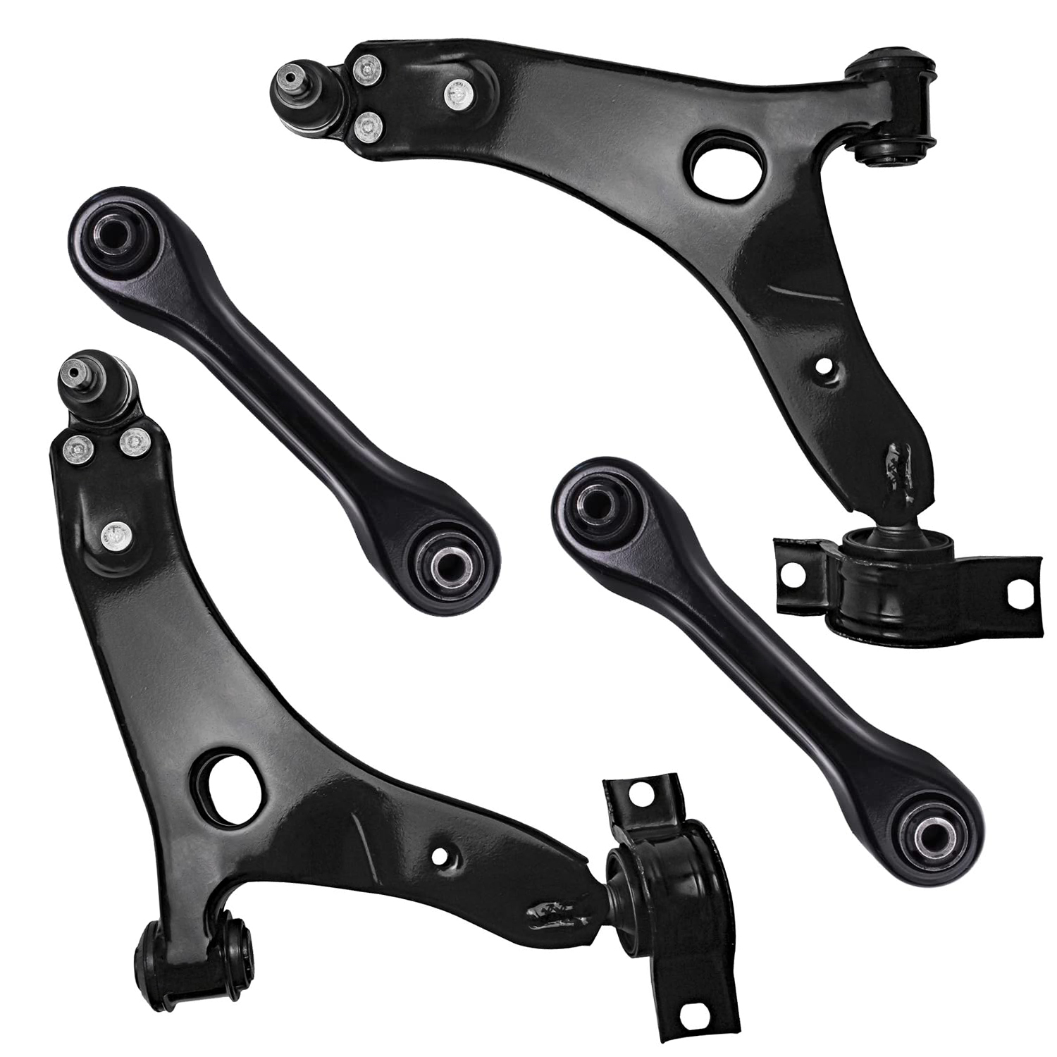 4pc Front & Rear Lower Control Arms Kit