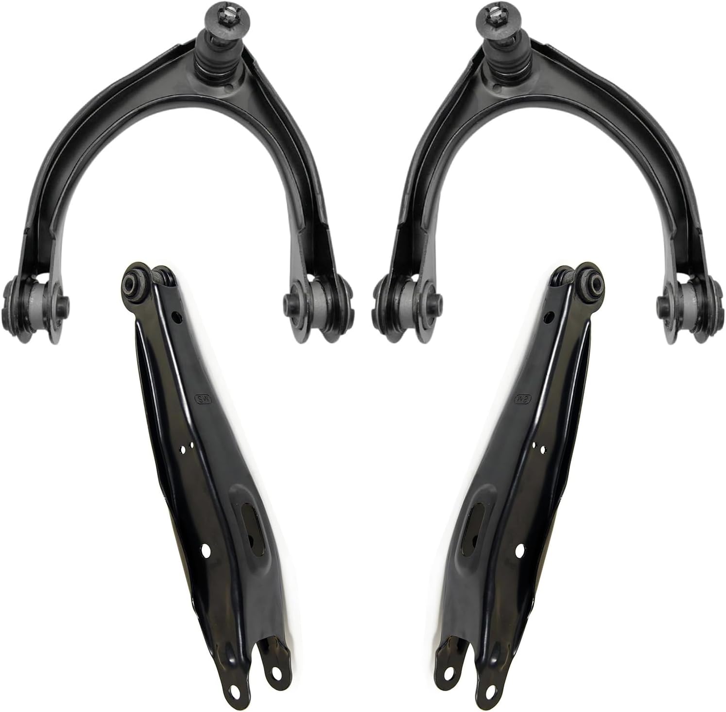 4pc Front Upper Lower Control Arms Suspension Kit