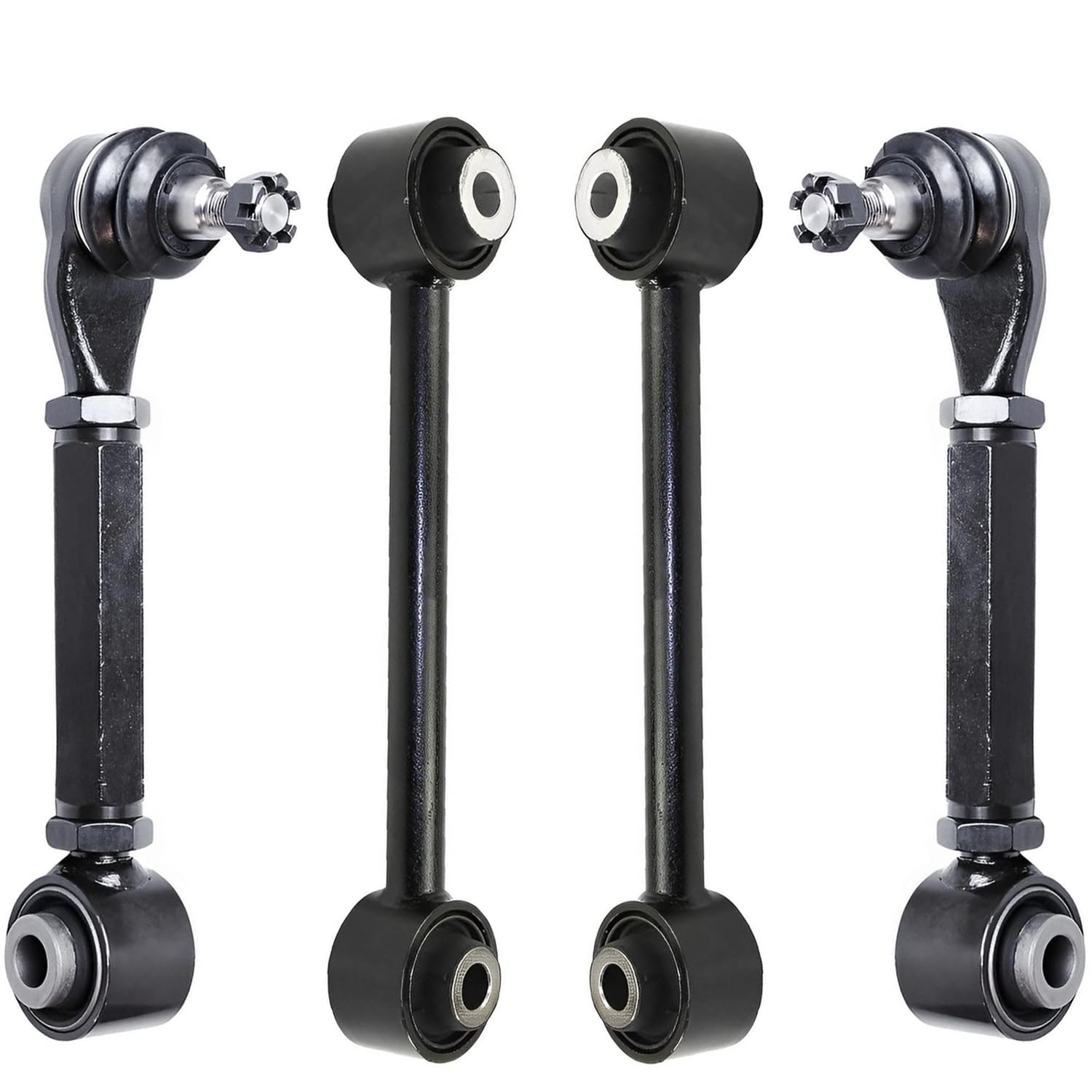 4pc Rear Lower Forward Upper Control Arms Kit