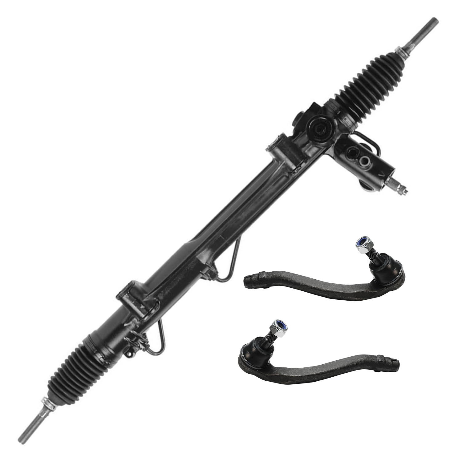 Power Steering Rack and Pinion Outer Tie Rods Suspension Kit
