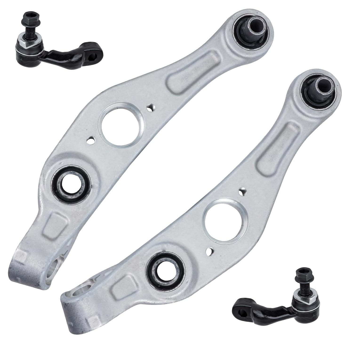 4pc Front Lower Forward Control Arms Sway Bar Links Suspension Kit
