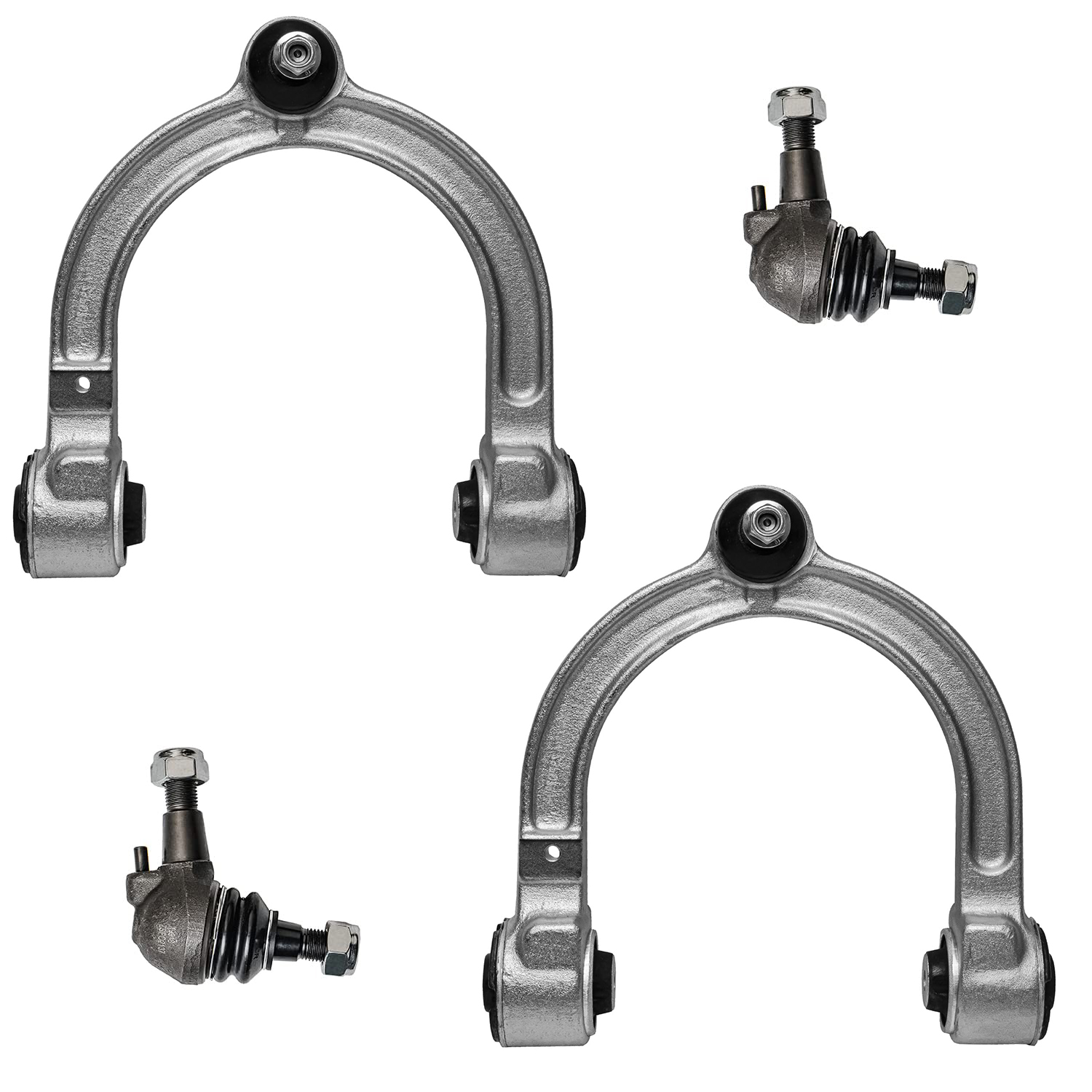 4pc Front Upper Control Arms Lower Ball Joints Suspension Kit