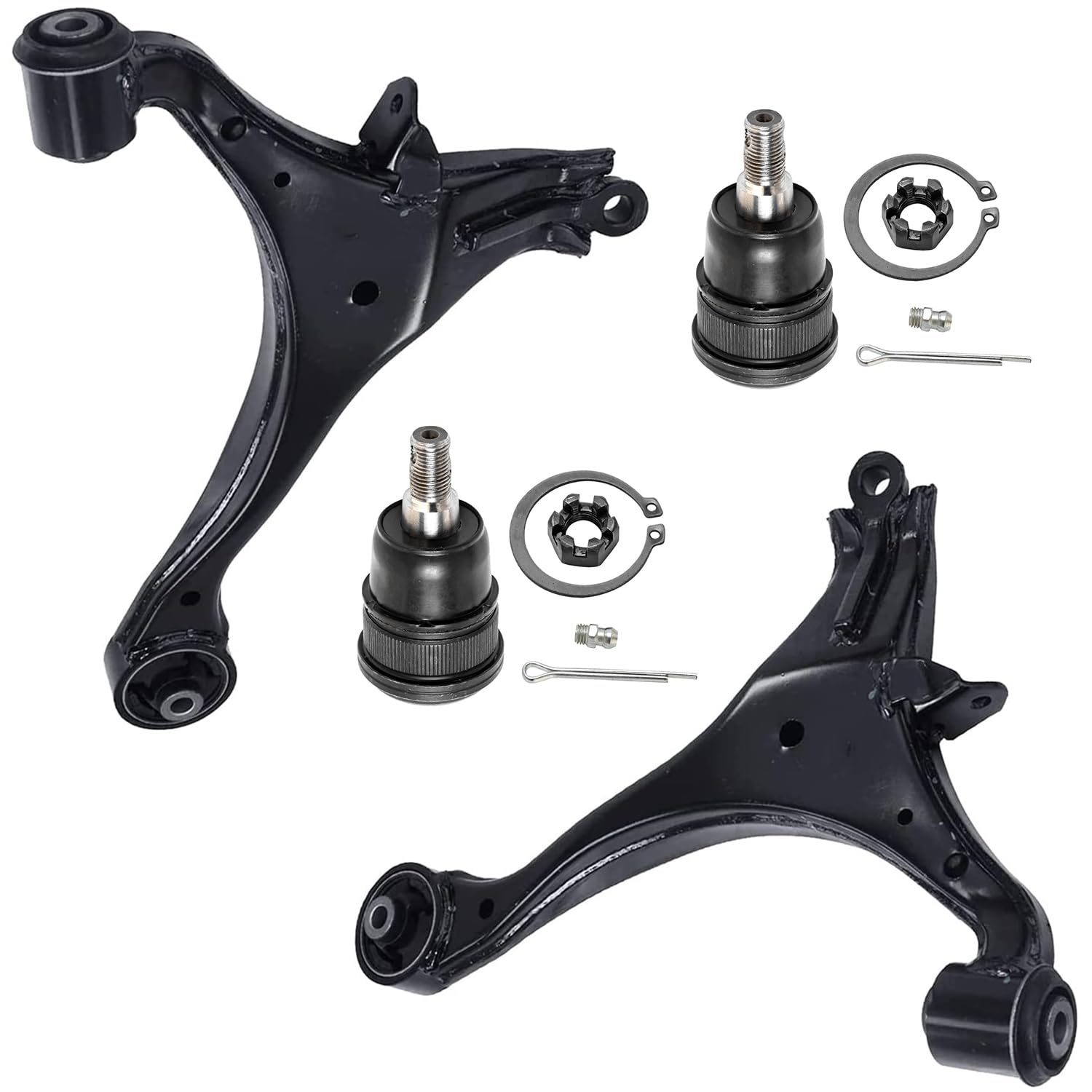 4pc Front Lower Control Arms Ball Joints Suspension Kit