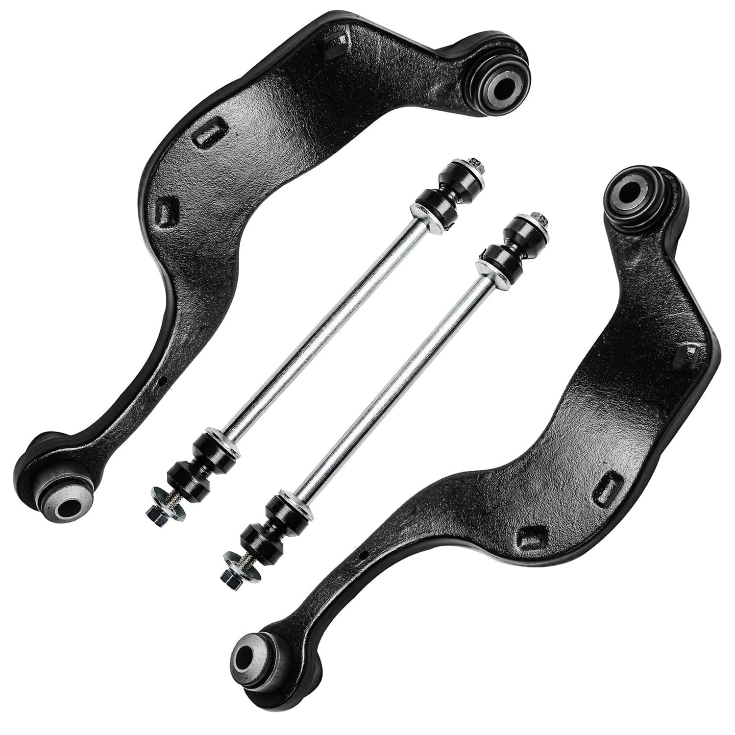4pc Rear Upper Control Arms Sway Bar Links Suspension Kit
