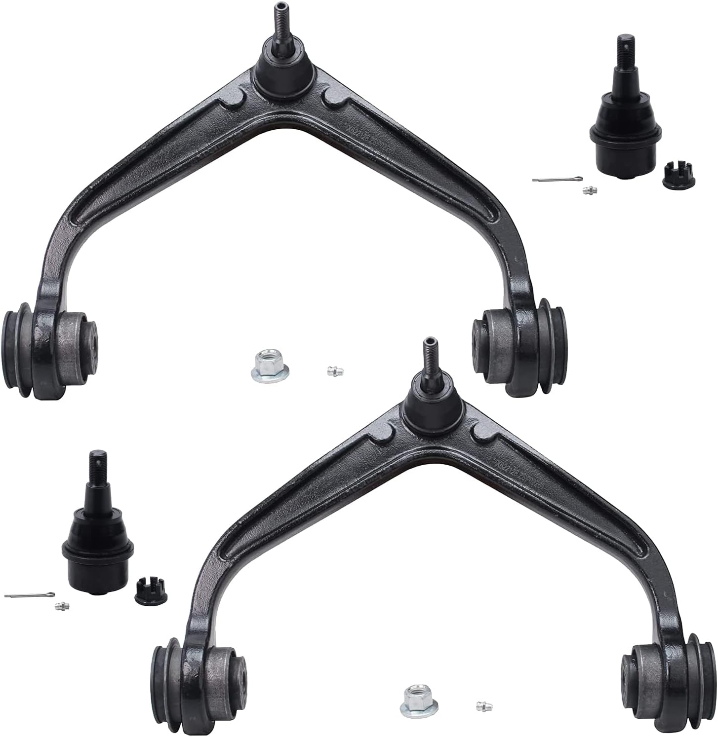 4pc Front Upper Control Arms Kit
