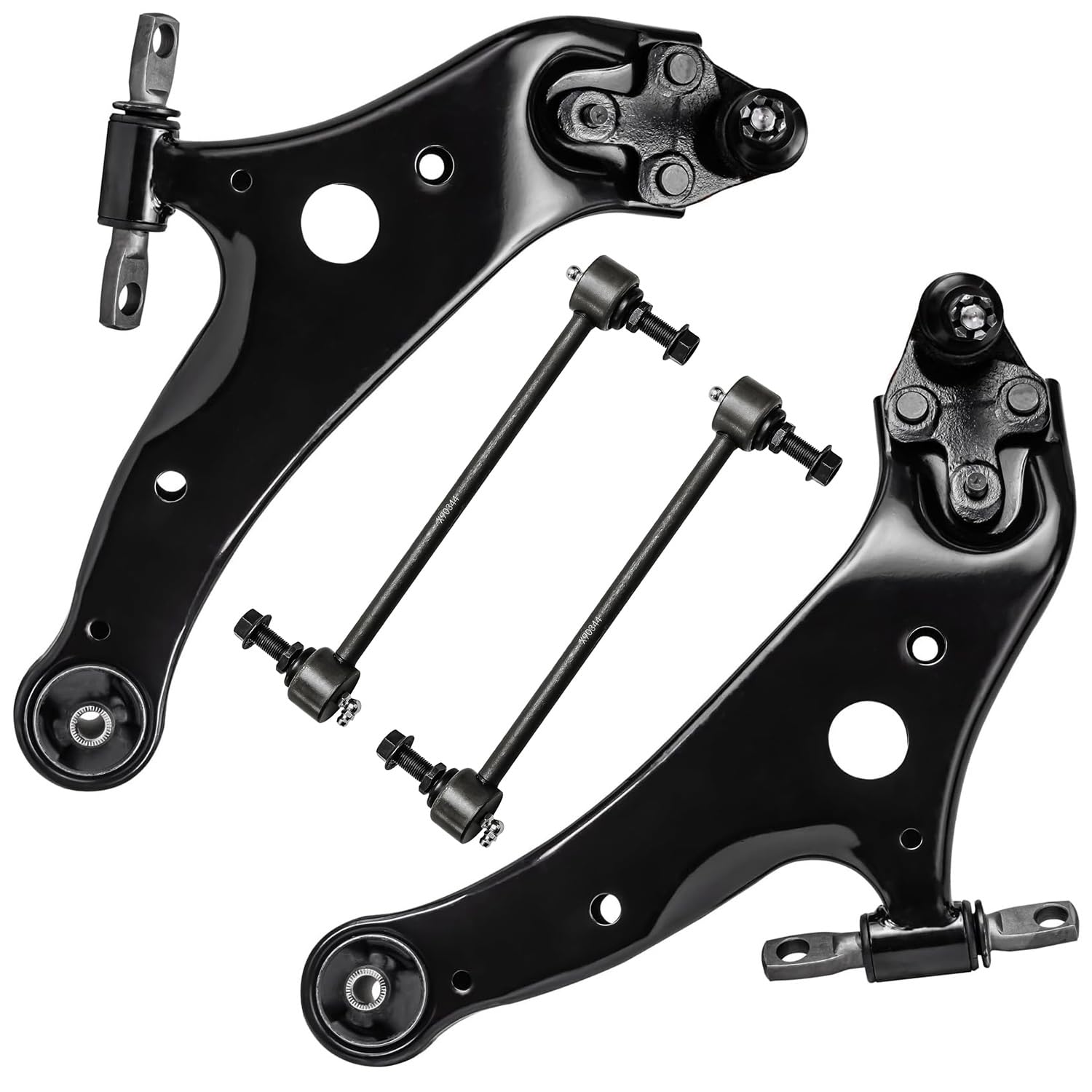 4pc Front Lower Control Arms Sway Bar Links Suspension Kit