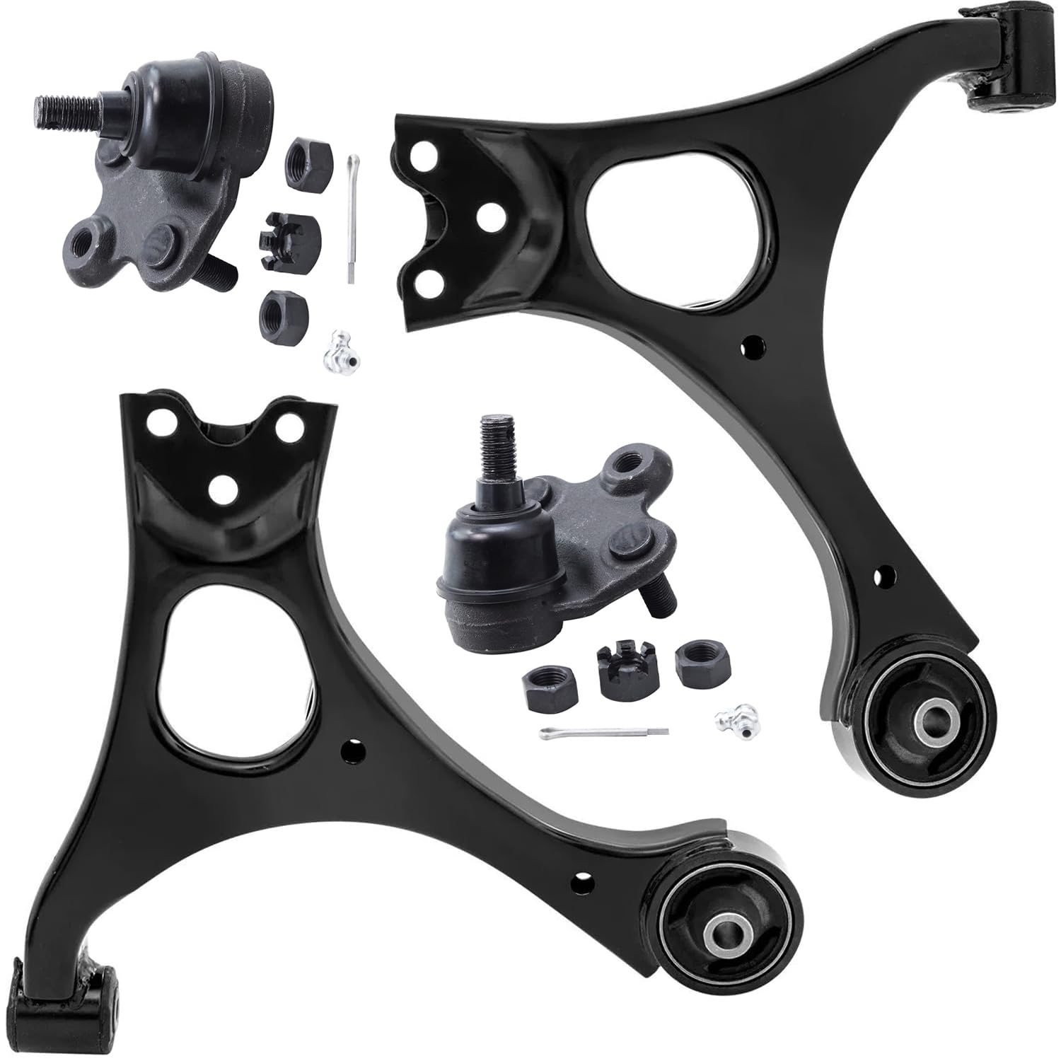 4pc Front Lower Control Arms Ball Joints Suspension Kit