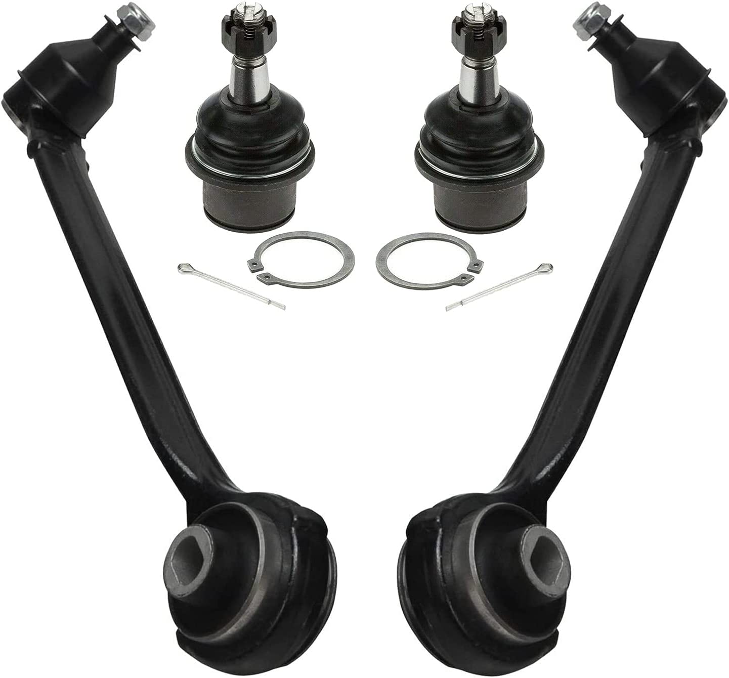 K620258 Detroit Axle - RWD Front Lower Control Arms Kit for 300 Charger Magnum ...