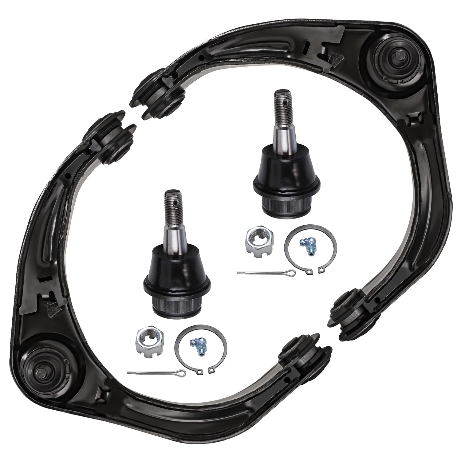 4pc Front Upper Control Arms Lower Ball Joints Suspension Kit