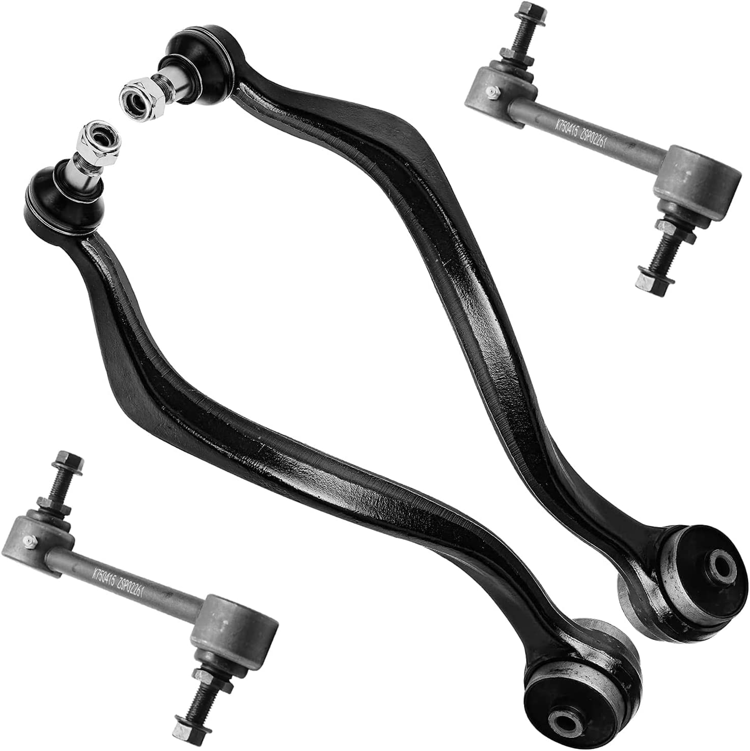 thumbnail image 2 of AM Autoparts 4pc Front Lower Control Arm & Ball Joint Kit For BMW 3-Series 2012-2017 2 of 6