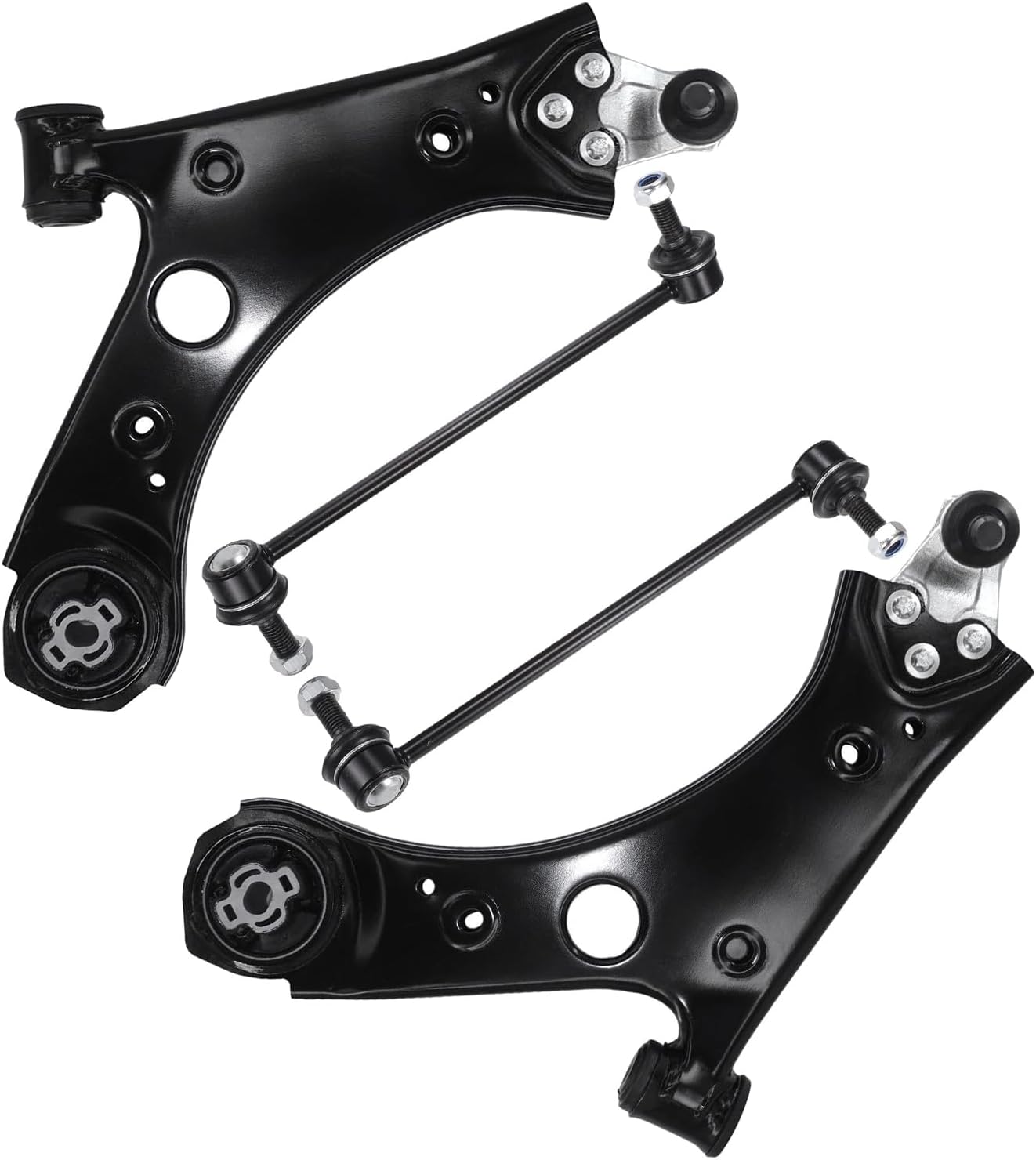 4pc Front Lower Control Arms Sway Bar Links Suspension Kit