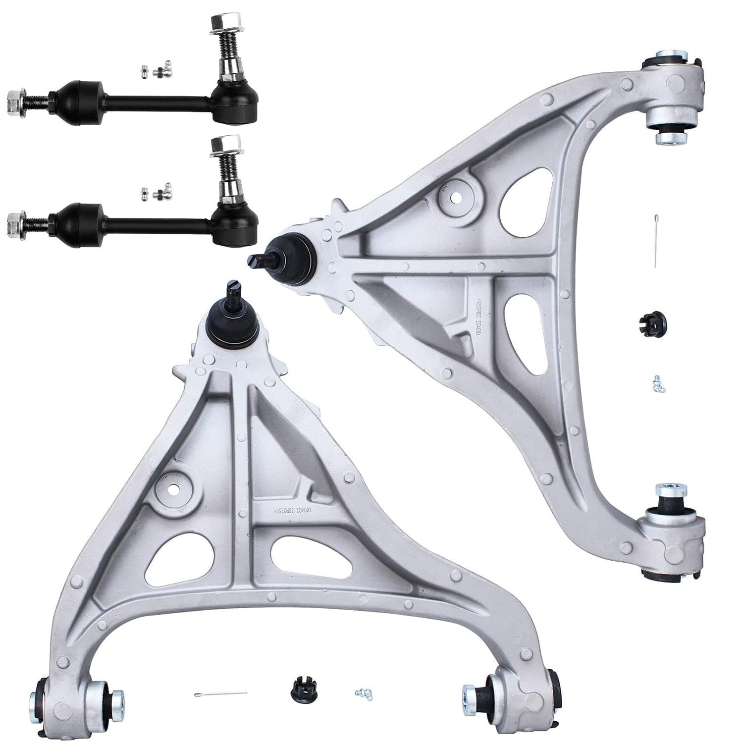 4pc Front Lower Control Arms Sway Bar Links Suspension Kit