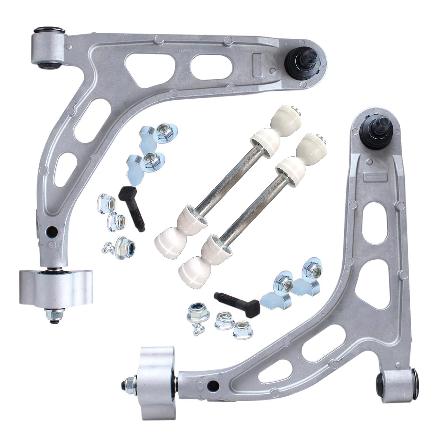 4pc Rear Upper Control Arms Sway Bar Links Suspension Kit