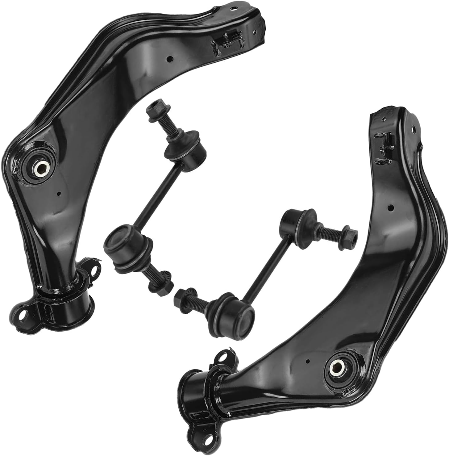 4pc Rear Upper Control Arms Sway Bar Links Suspension Kit