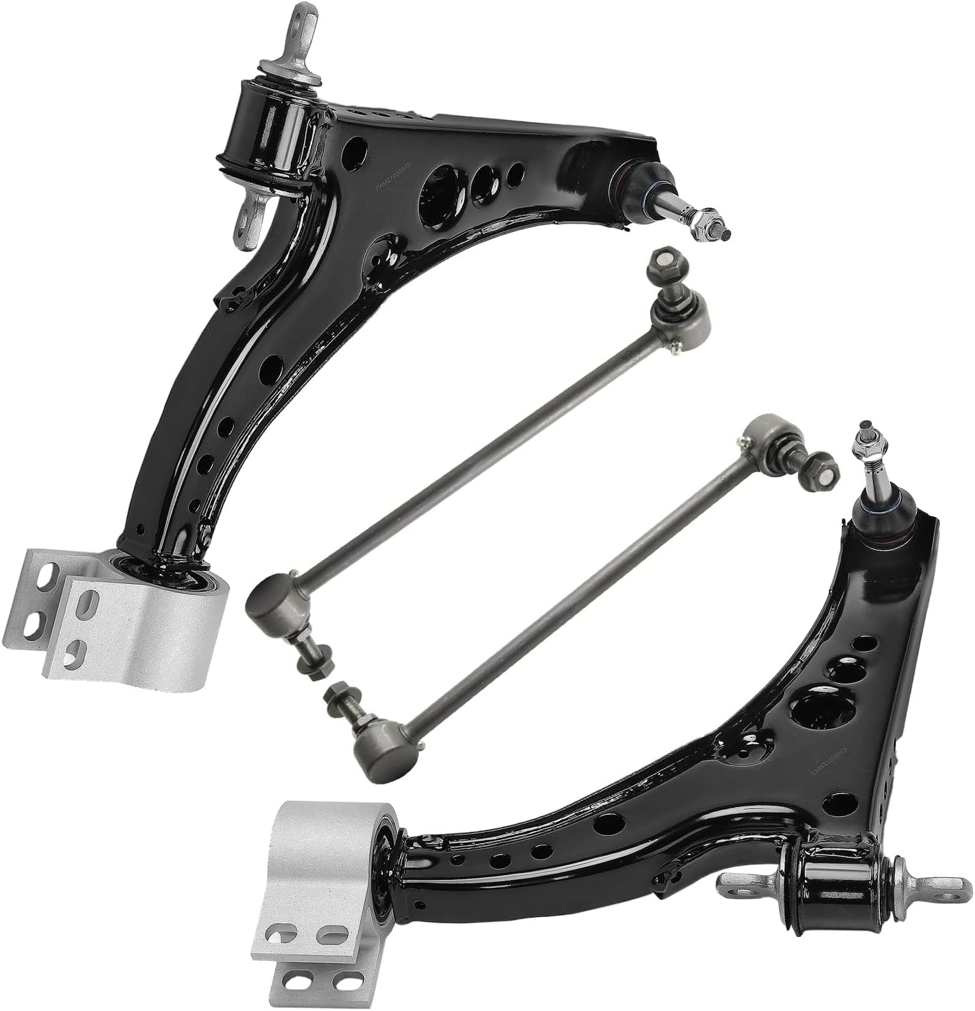 4pc Front Lower Control Arms Sway Bar Links Suspension Kit