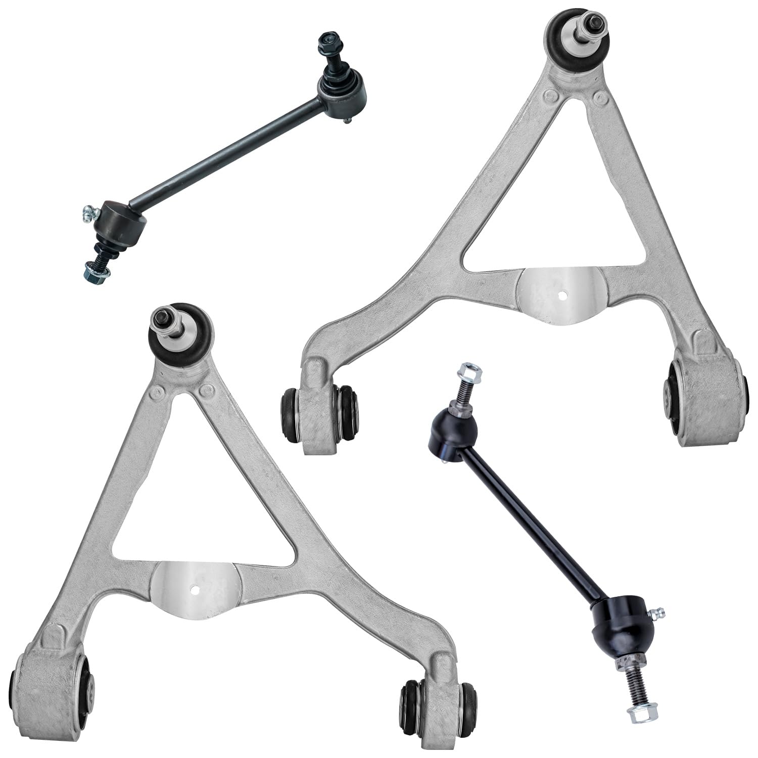 4pc Rear Upper Control Arms Sway Bar Links Suspension Kit