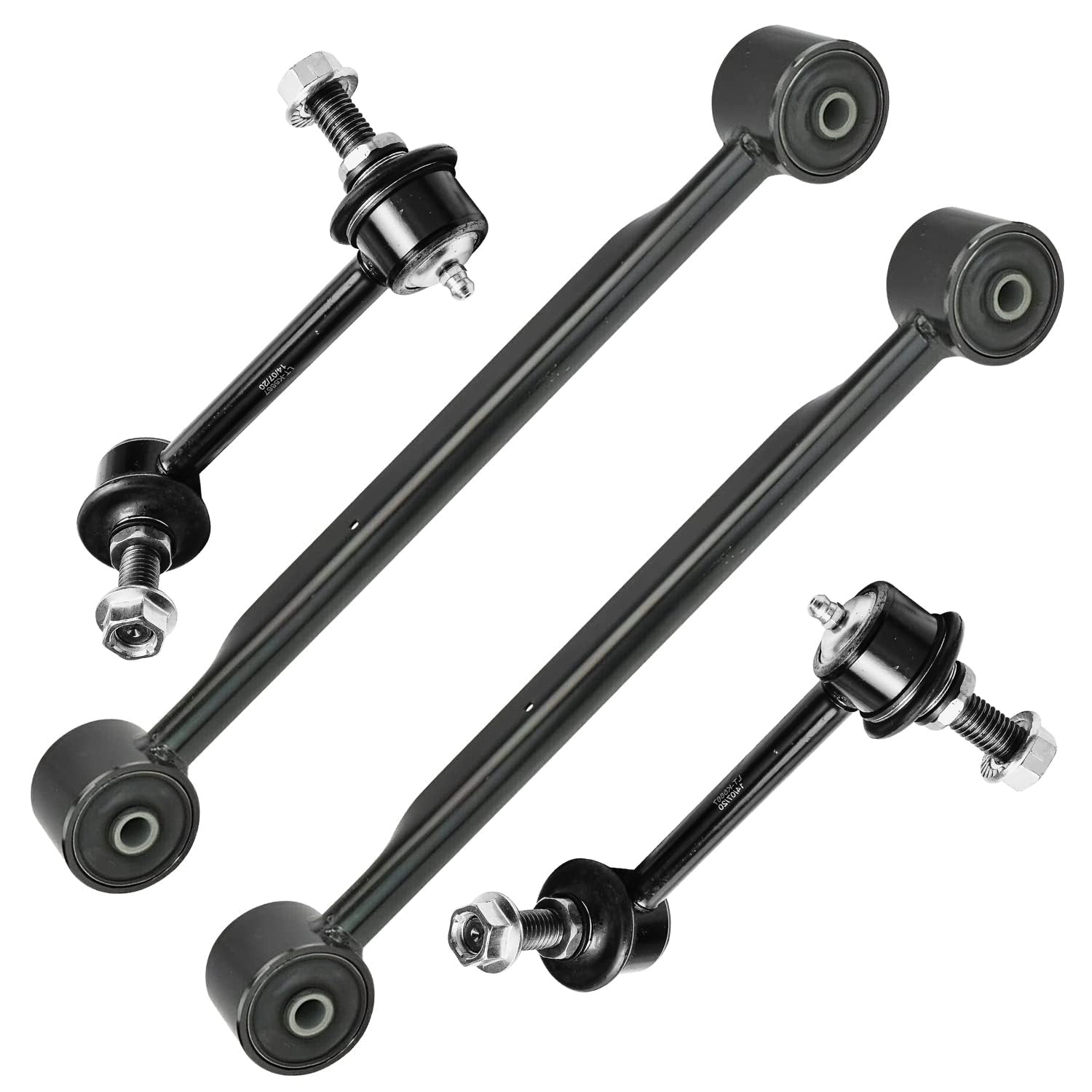 4pc Rear Upper Control Arms Sway Bar Links Suspension Kit