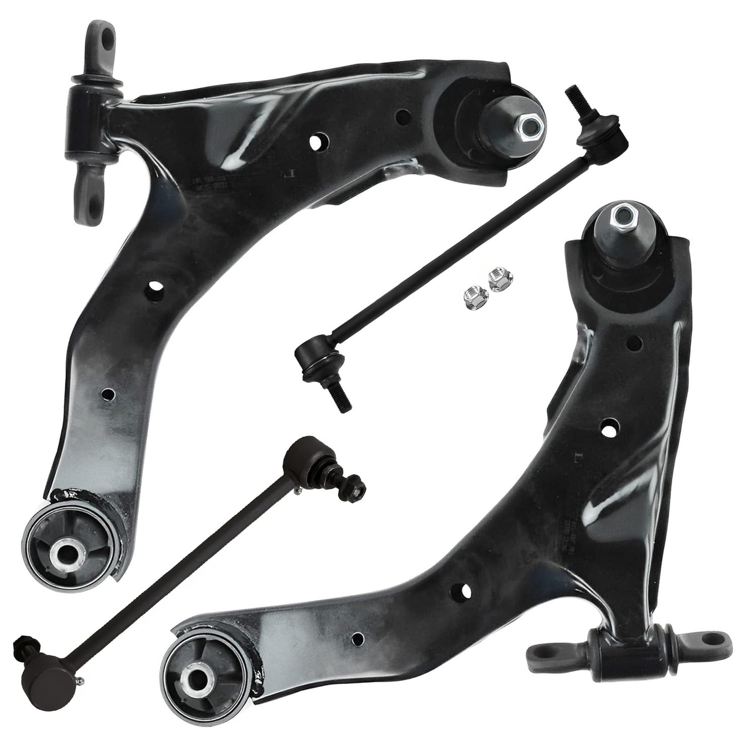 4pc Front Lower Control Arms Sway Bar Links Suspension Kit