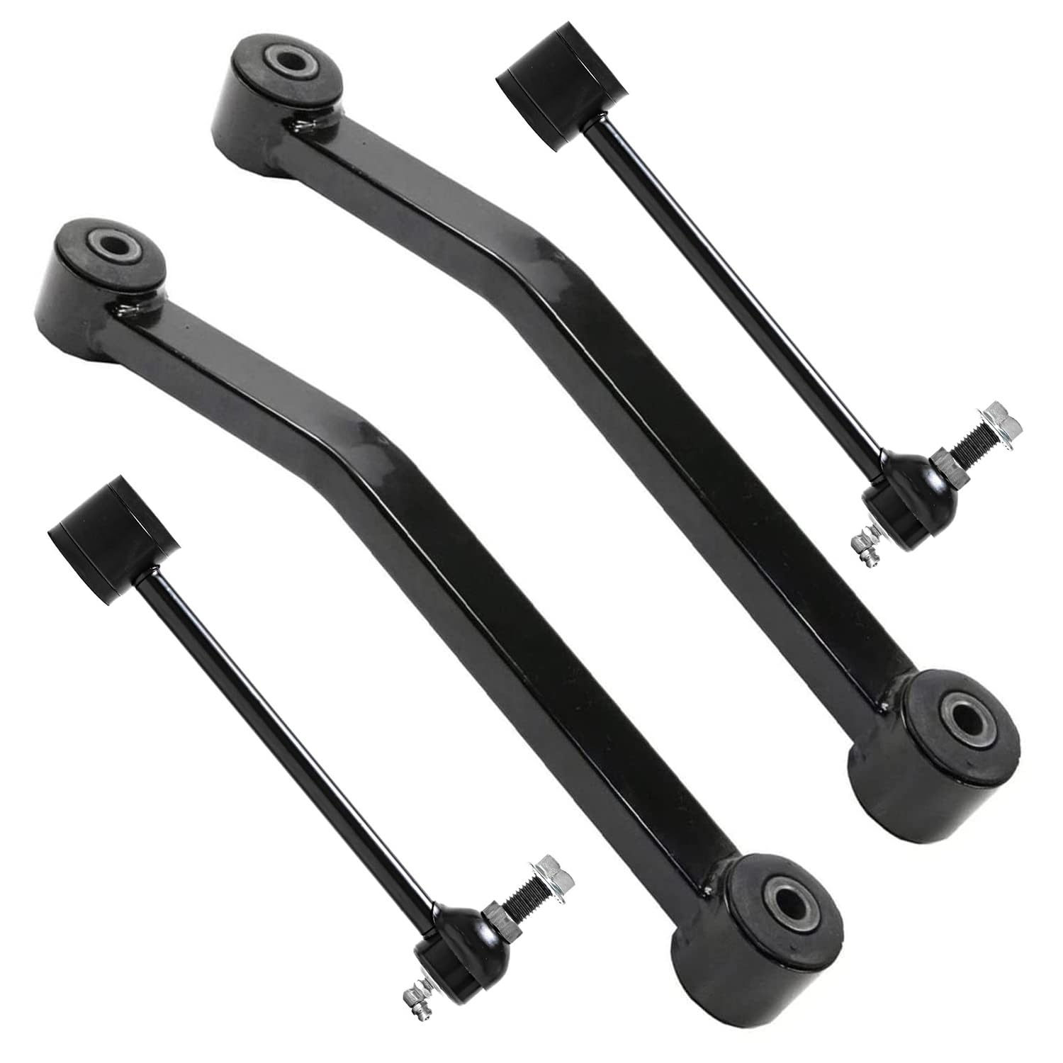 4pc Rear Upper Control Arms Sway Bar Links Suspension Kit