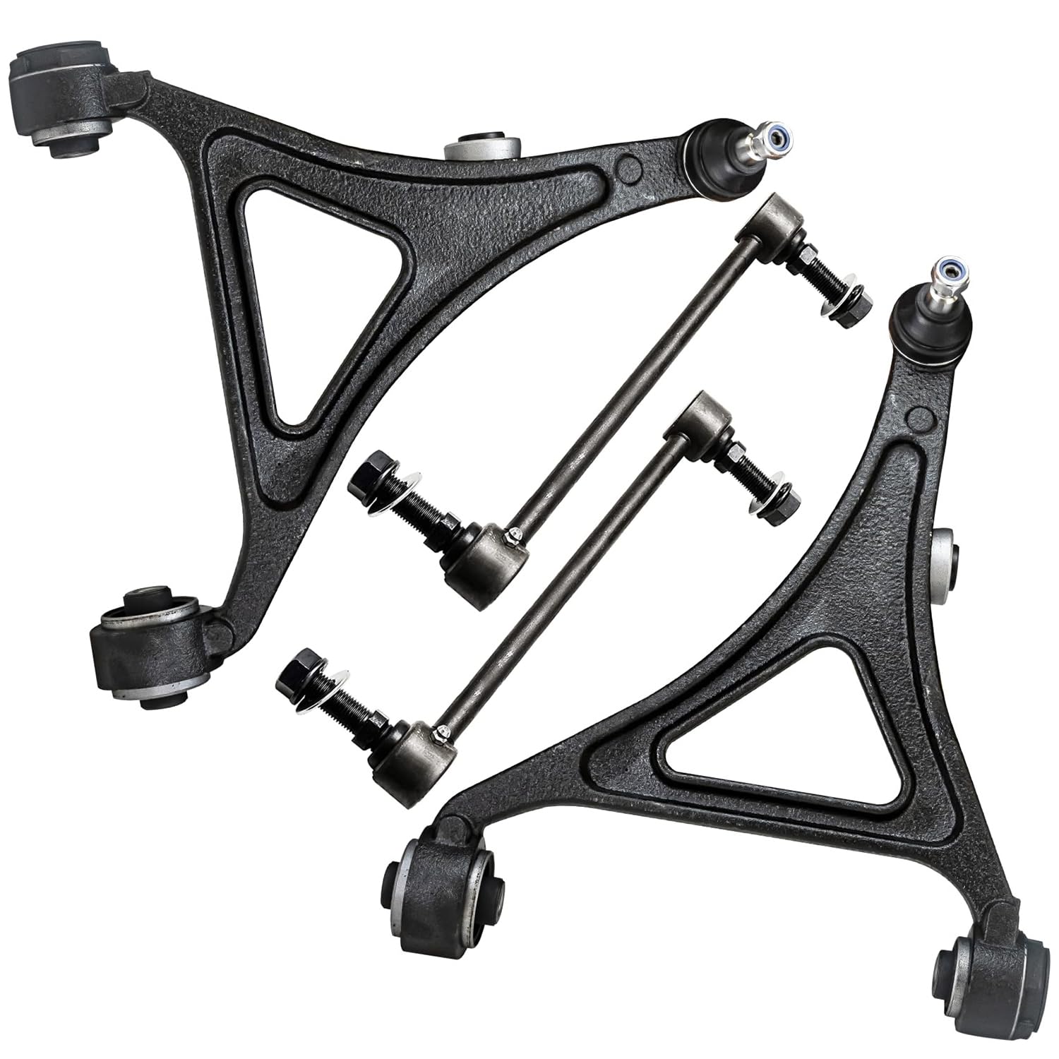 4pc Front Lower Control Arms Sway Bar Links Suspension Kit