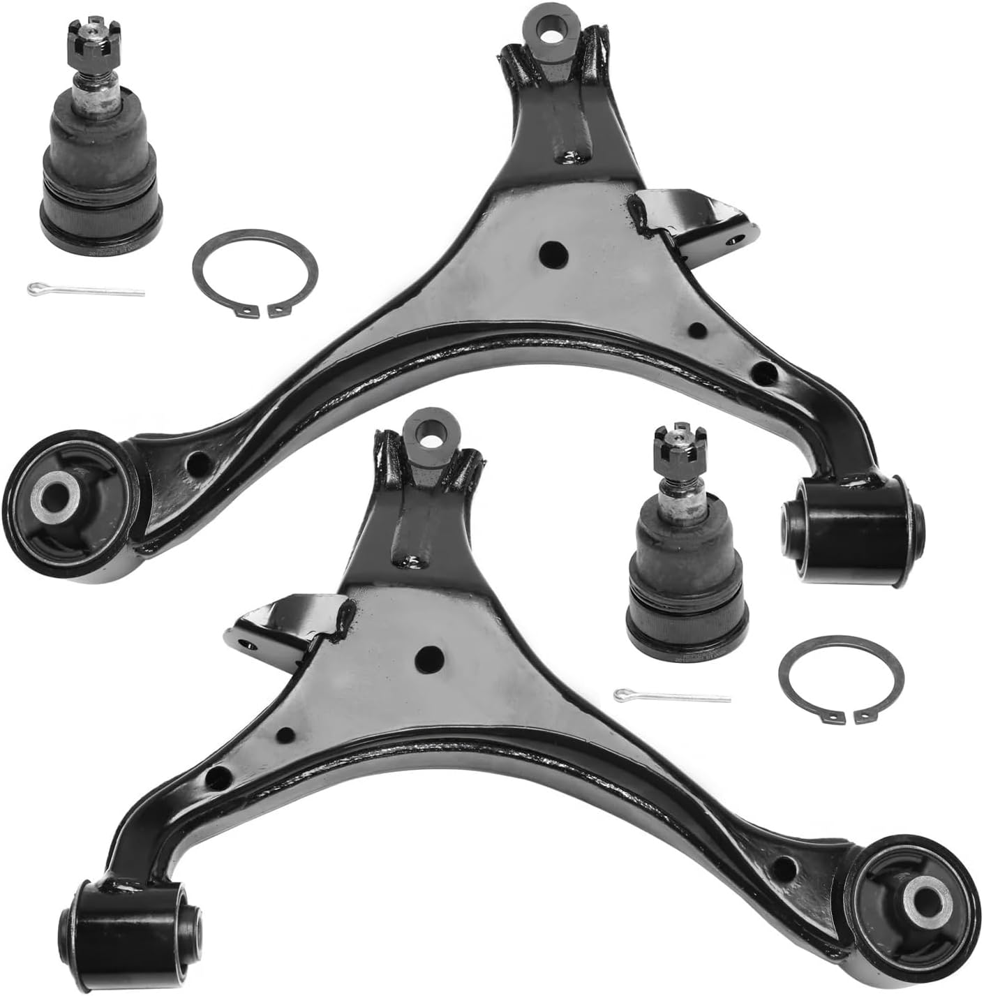 4pc Front Lower Control Arms Ball Joints Suspension Kit