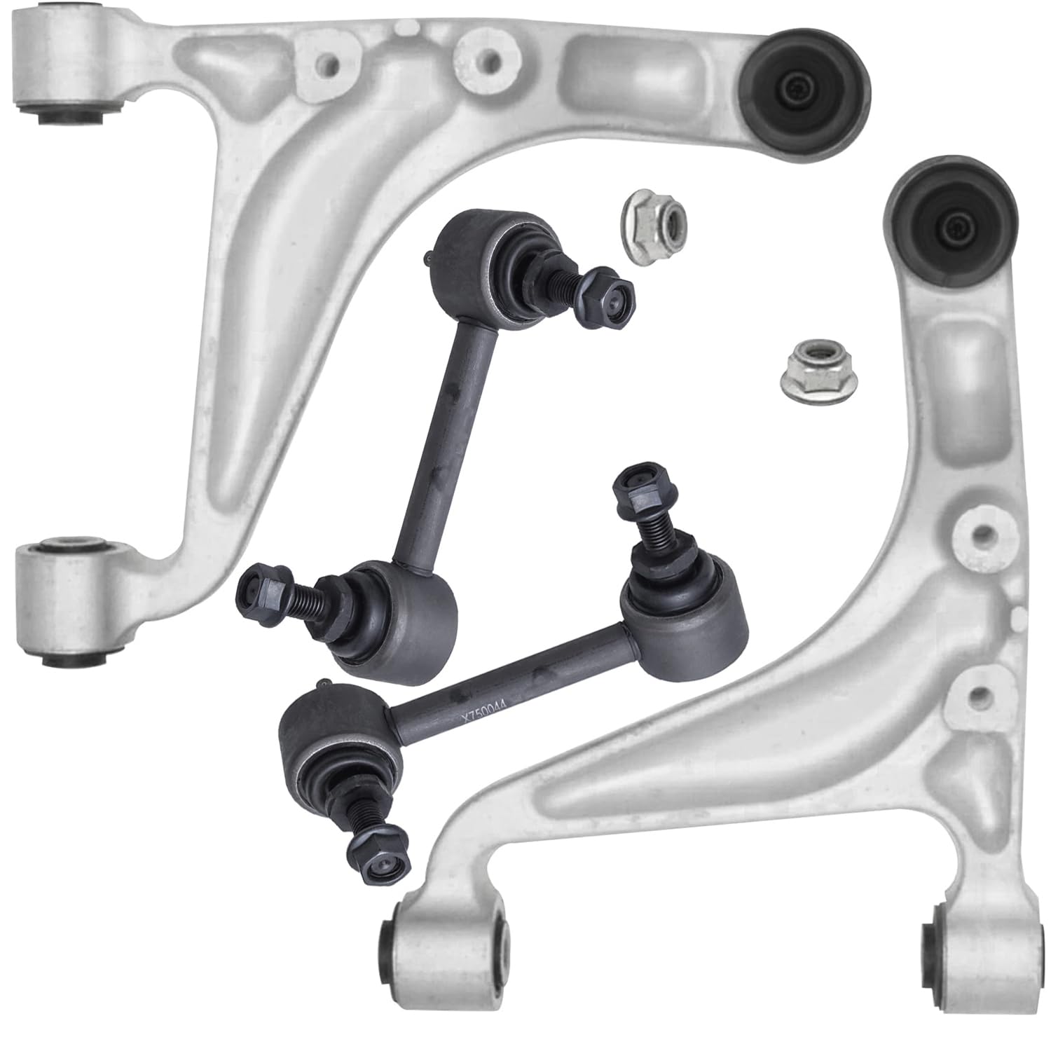 4pc Rear Upper Control Arms Sway Bar Links Suspension Kit