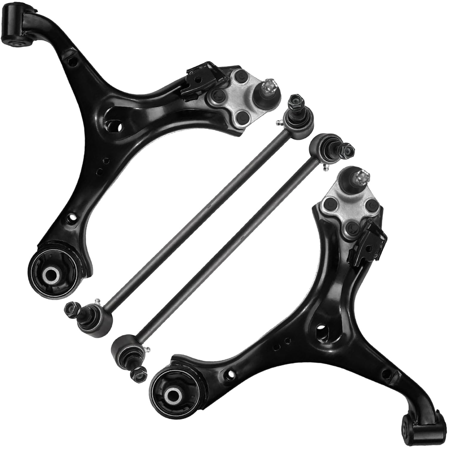 4pc Front Lower Control Arms Sway Bar Links Suspension Kit