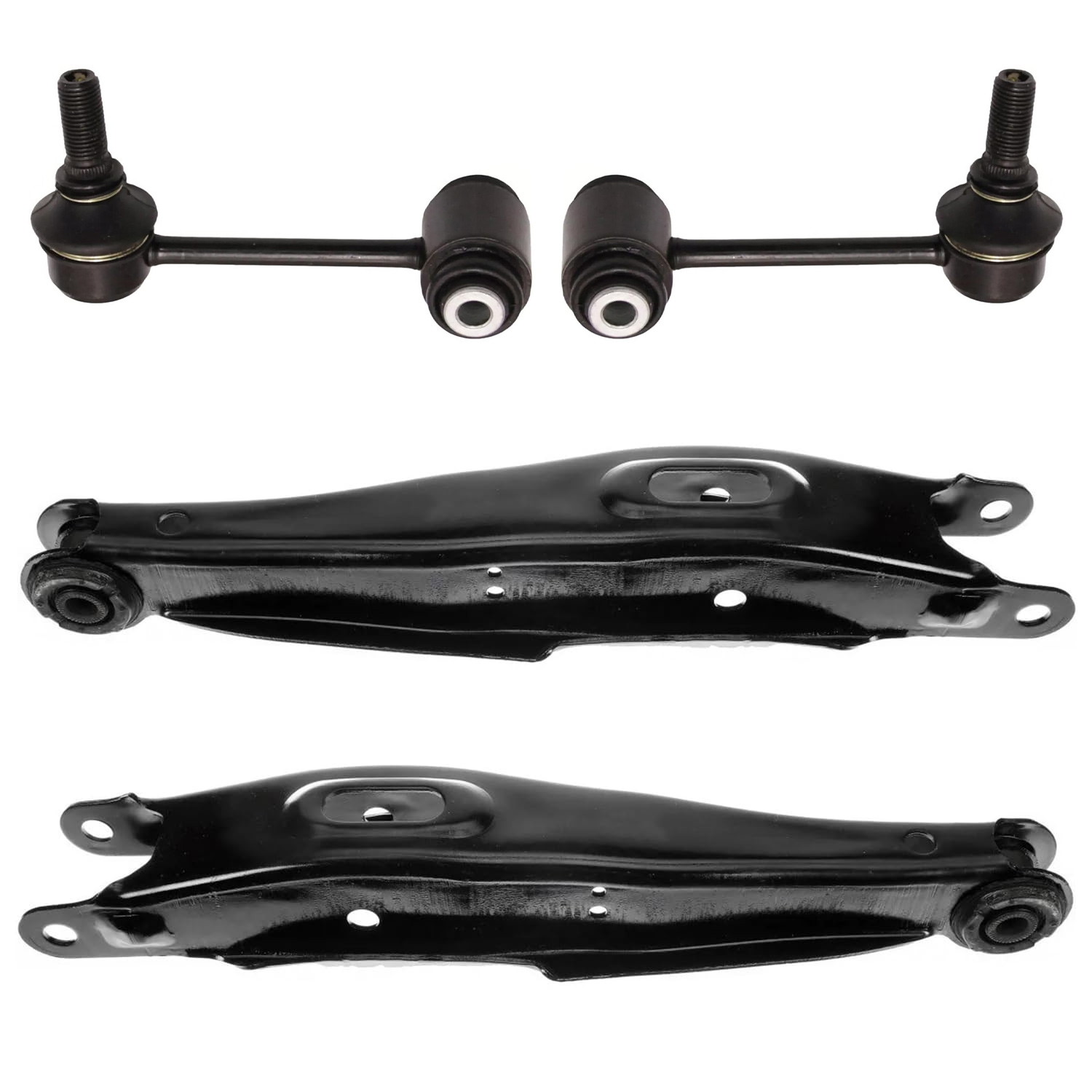 4pc Rear Lower Control Arms Sway Bar Links Suspension Kit