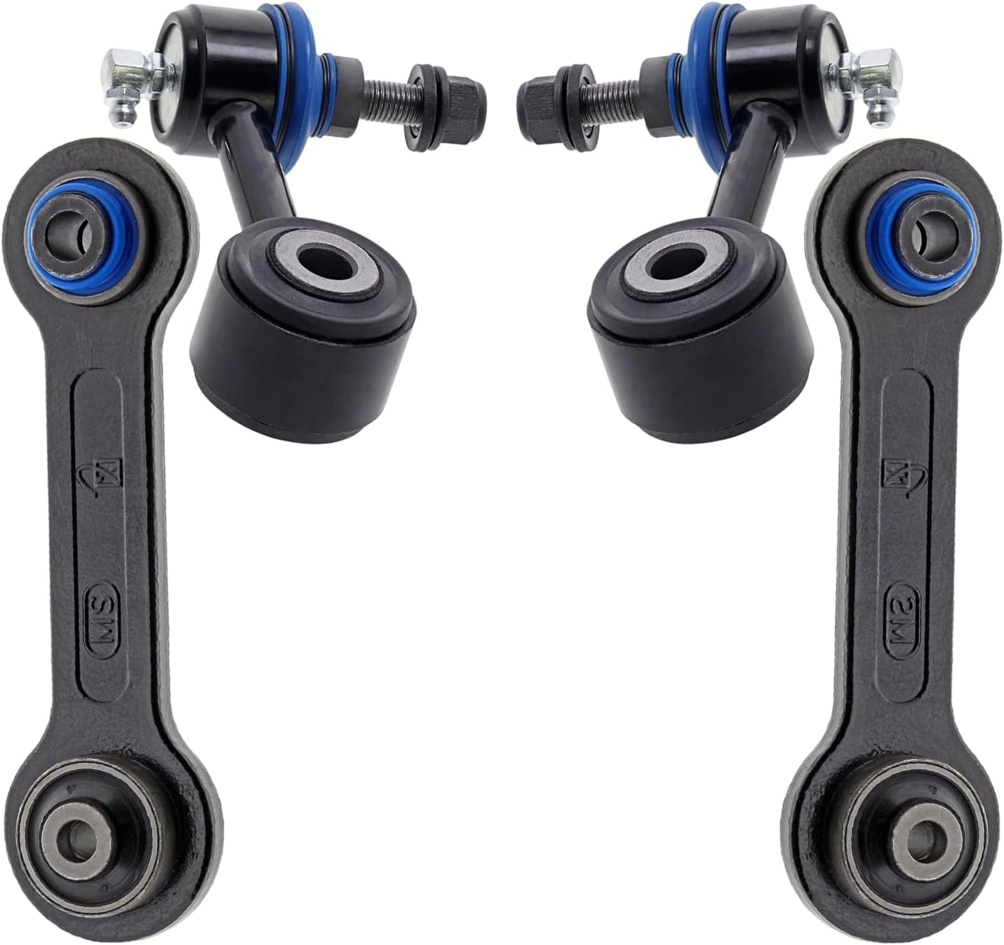 4pc Rear Lower Lateral Links Sway Bar Links Suspension Kit