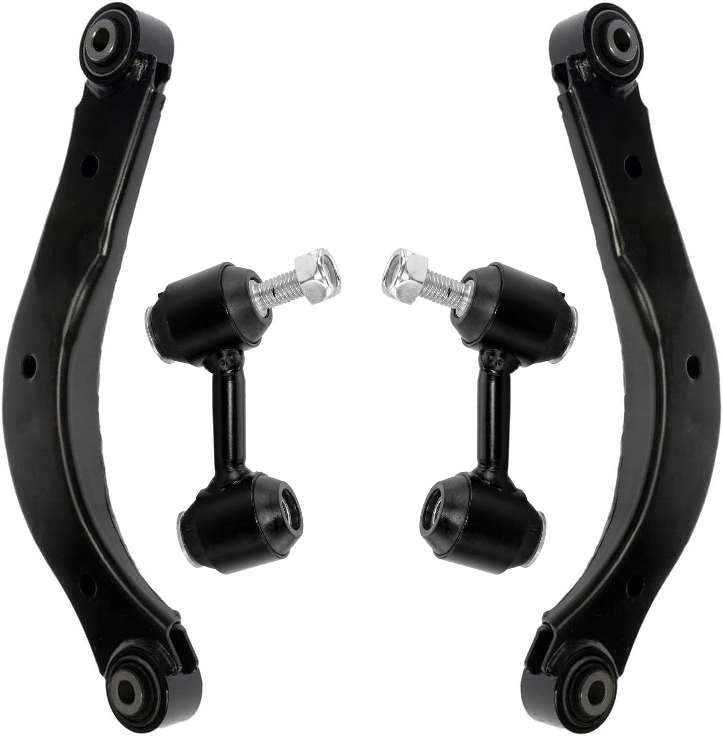 4pc Rear Upper Control Arms Sway Bar Links Suspension Kit