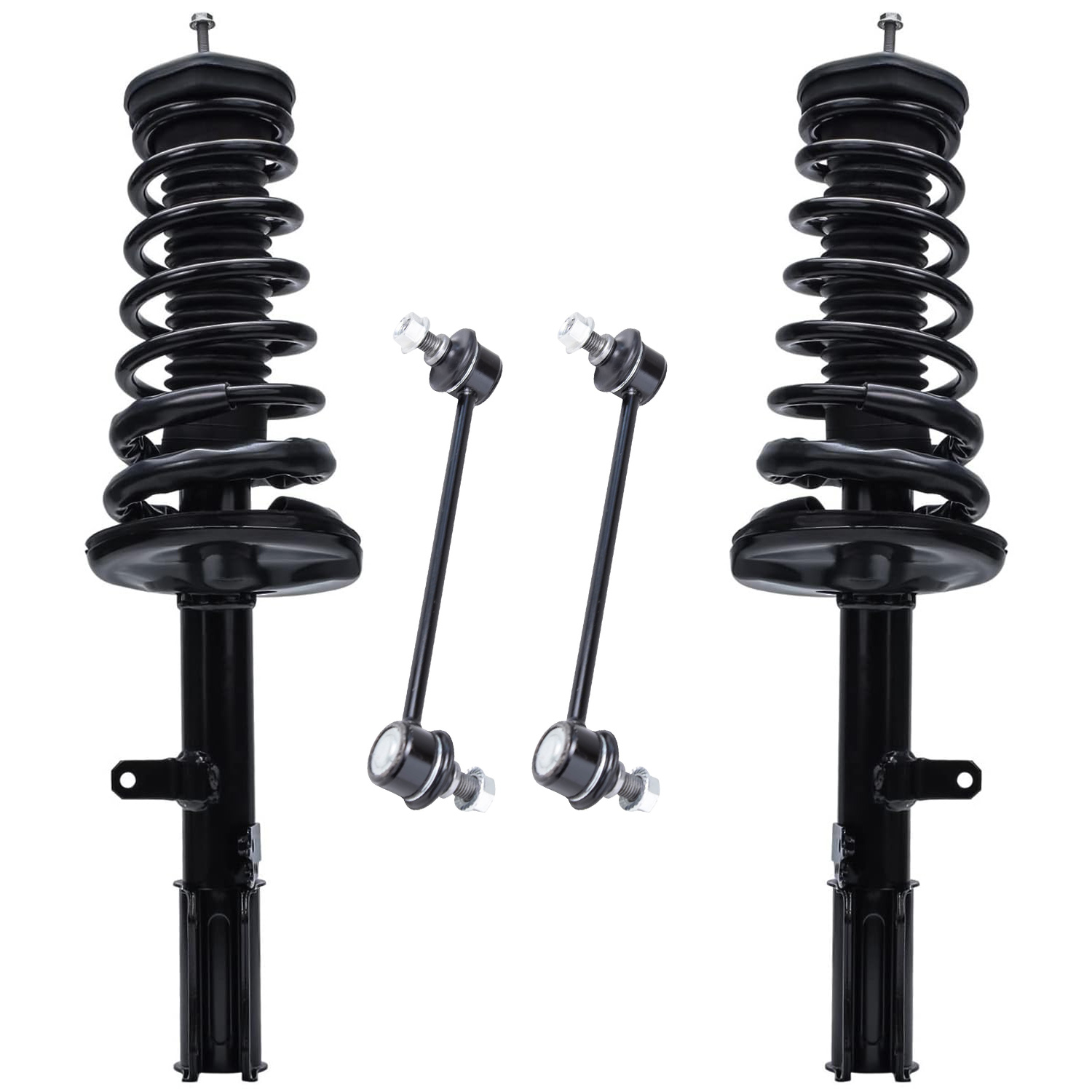 4pc Rear Struts Sway Bar Links Suspension Kit