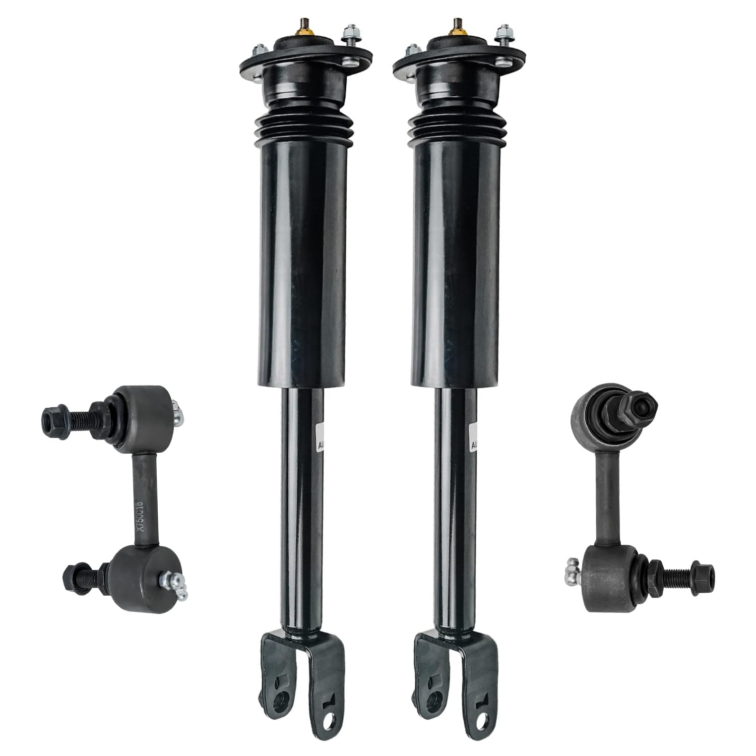 4pc Rear Shocks Sway Bar Links Suspension Kit