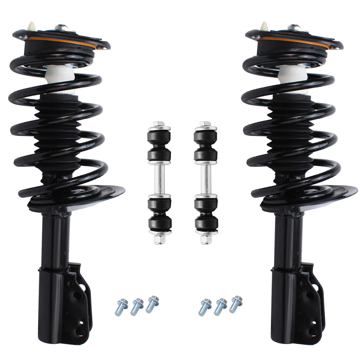 4pc Front Struts Sway Bar Links Suspension Kit