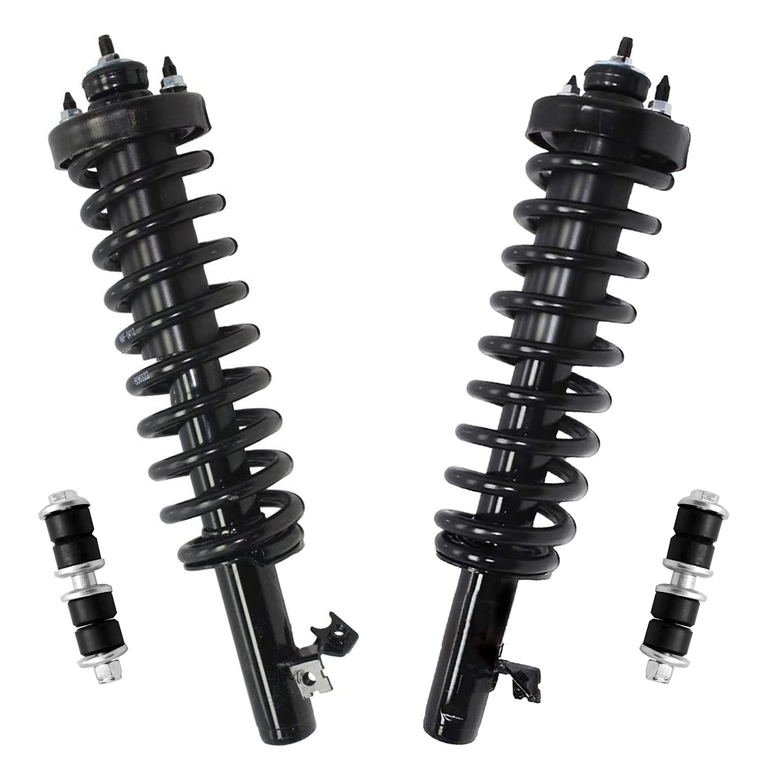 4pc Front Struts Sway Bar Links Suspension Kit