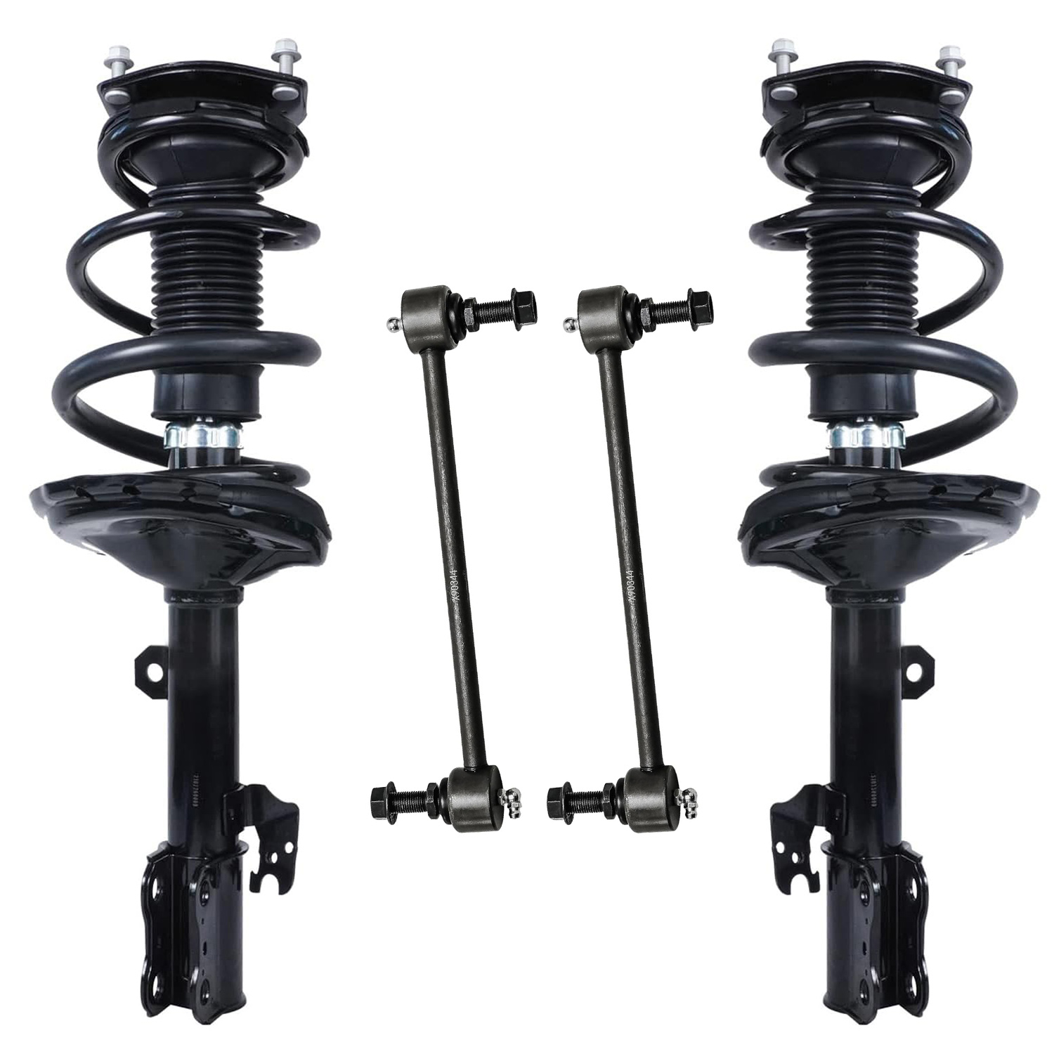 4pc Front Struts Sway Bar Links Suspension Kit